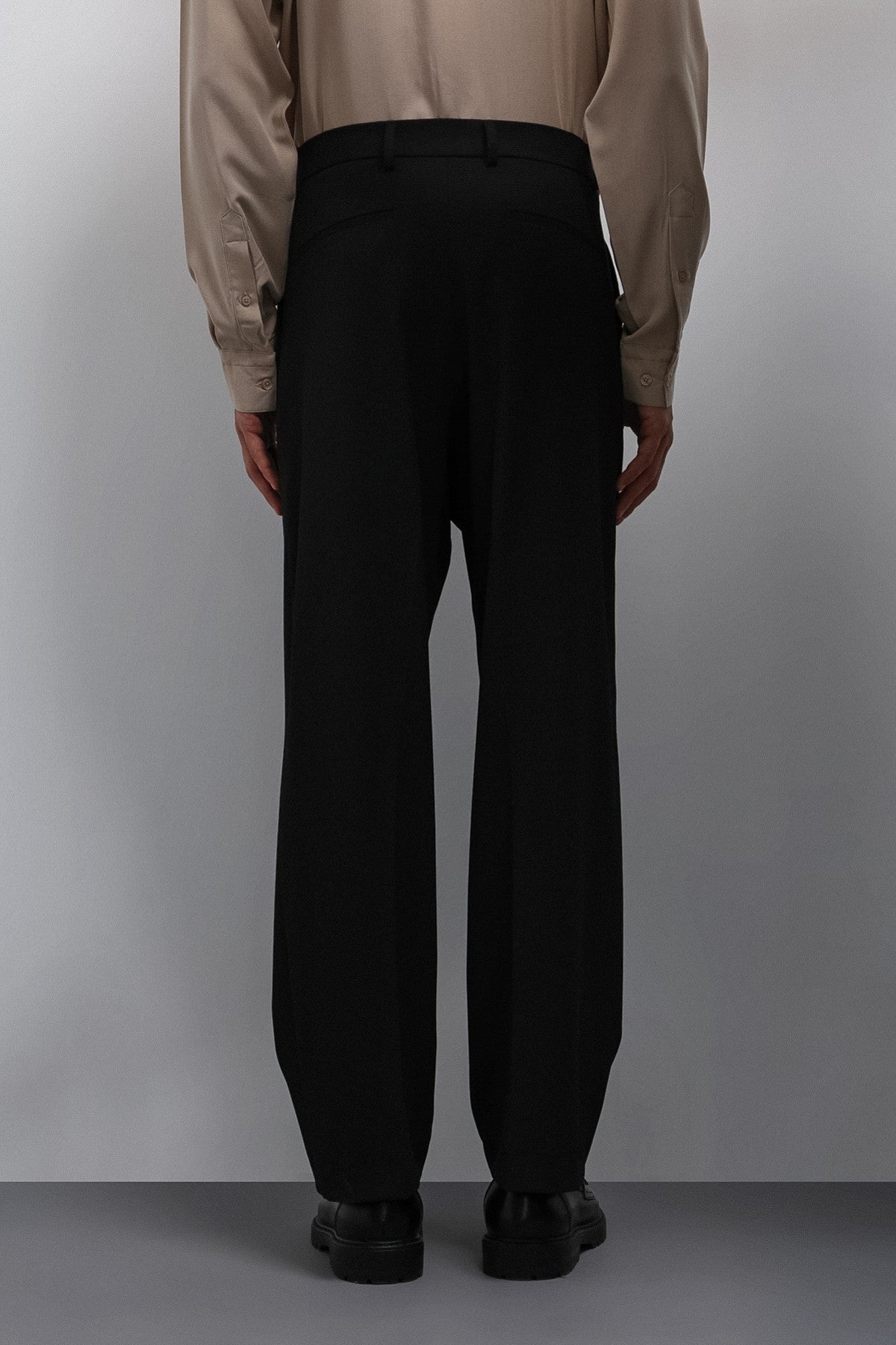 Relax Fit Pleated Men's Pants