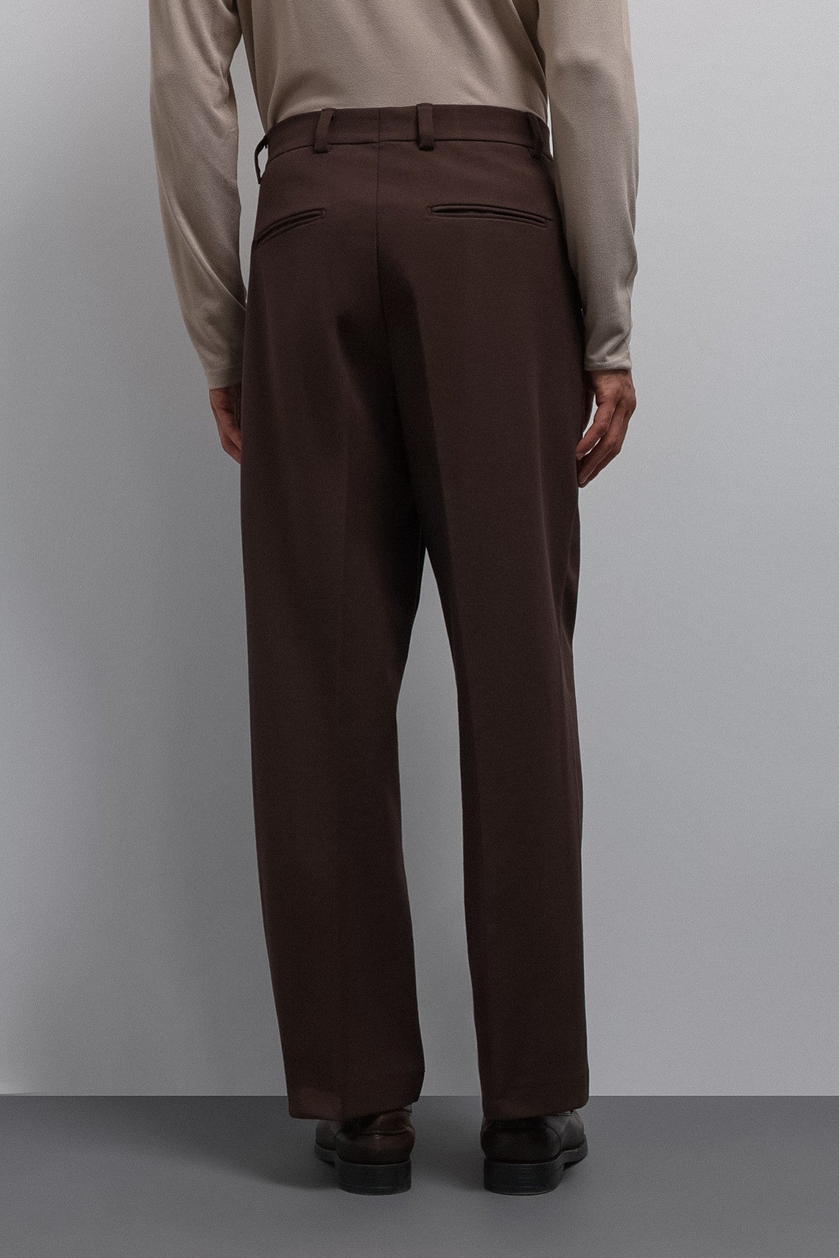 Relax Fit Pleated Men's Pants