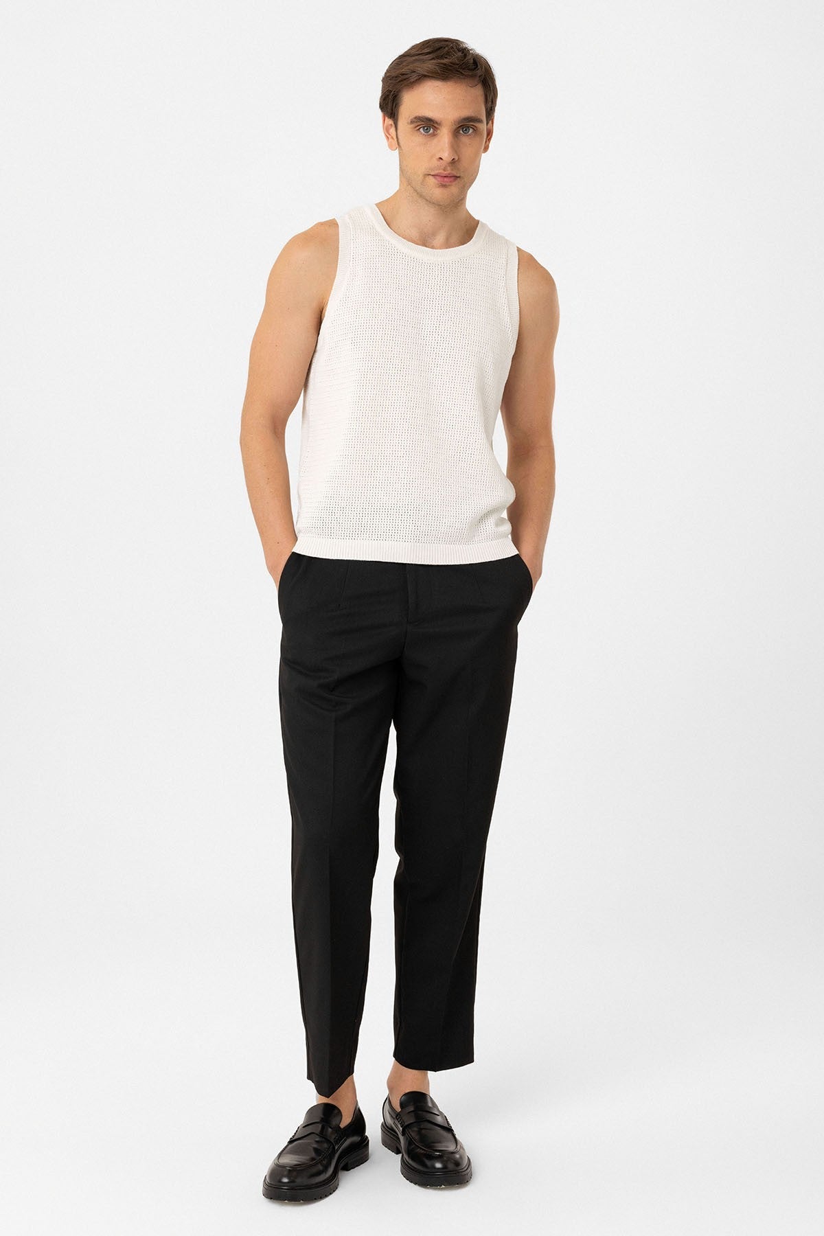 Antioch Knitted Men's Tank Top