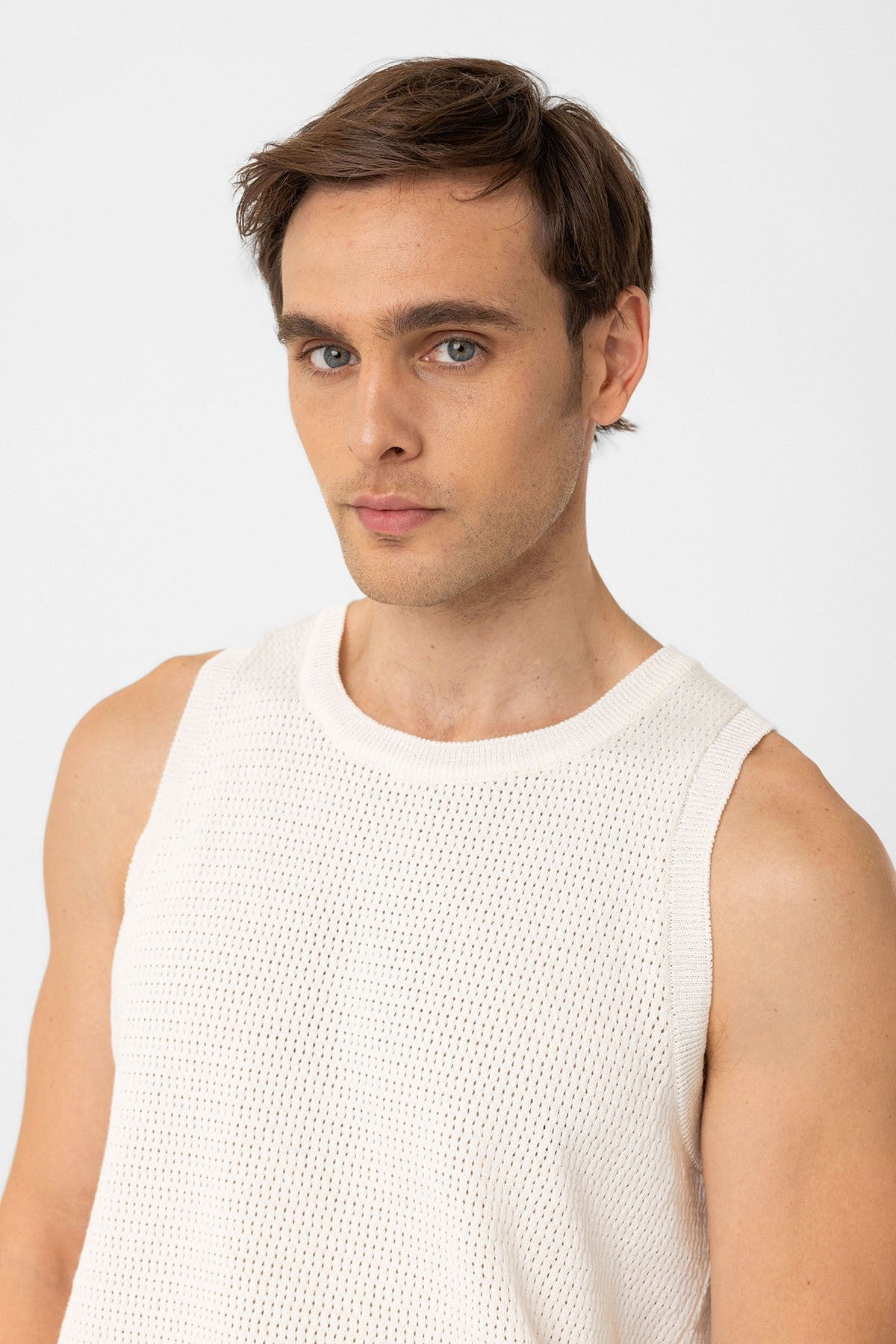 Antioch Knitted Men's Tank Top