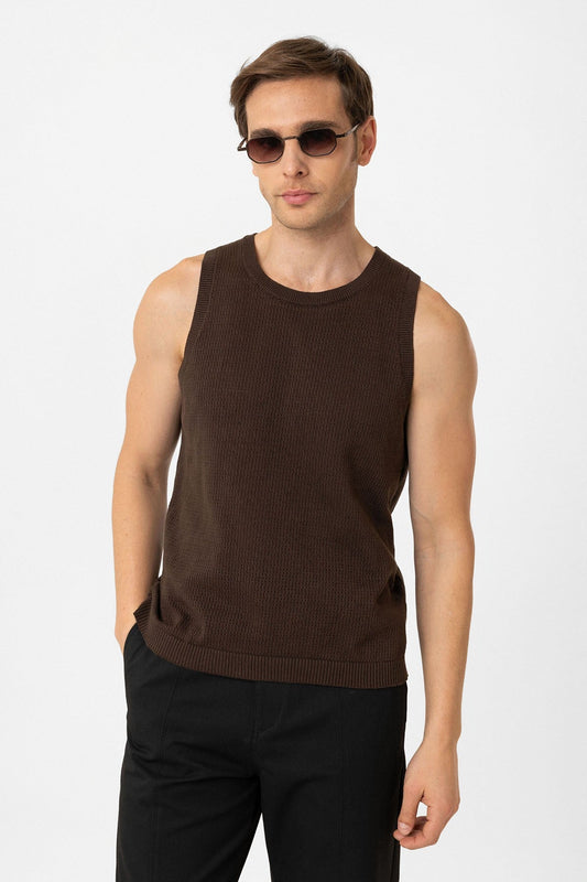 Antioch Knitted Men's Tank Top