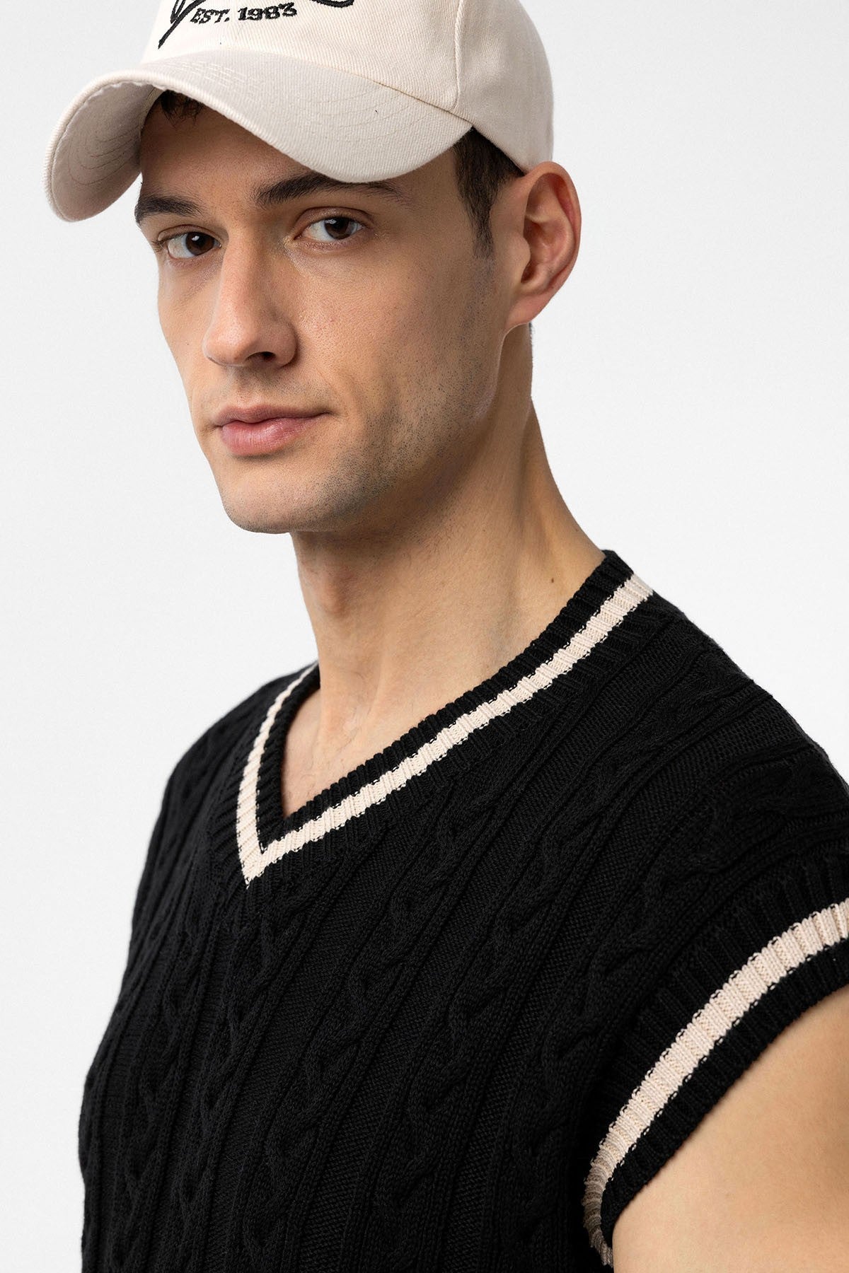 Antioch 100% Cotton Knit Men's Vest