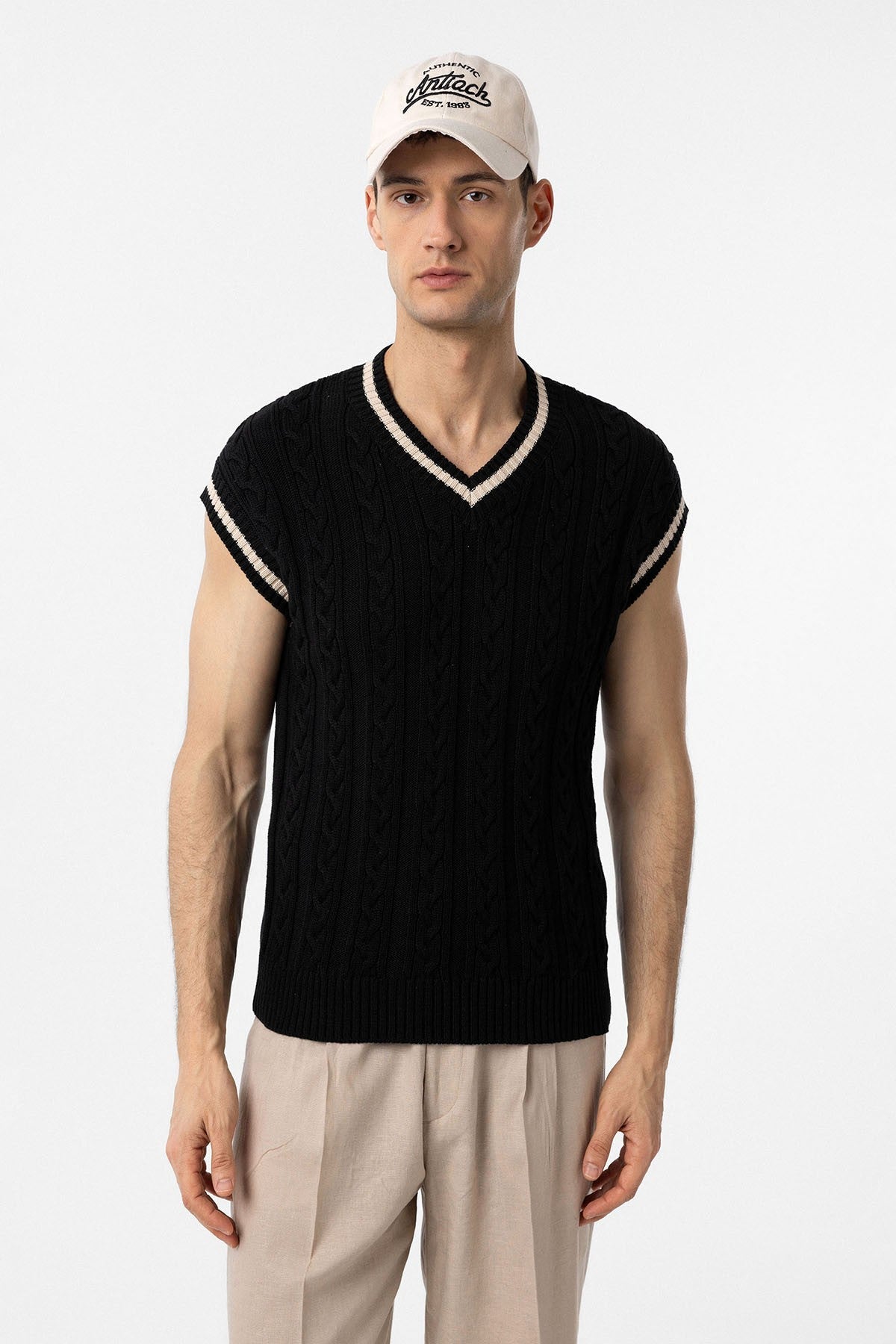 Antioch 100% Cotton Knit Men's Vest