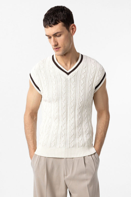 Antioch 100% Cotton Knit Men's Vest