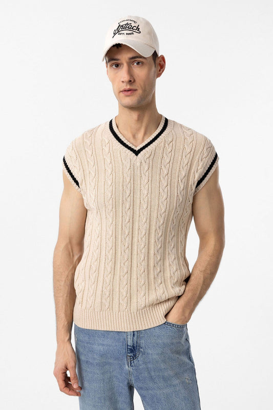 Antioch 100% Cotton Knit Men's Vest