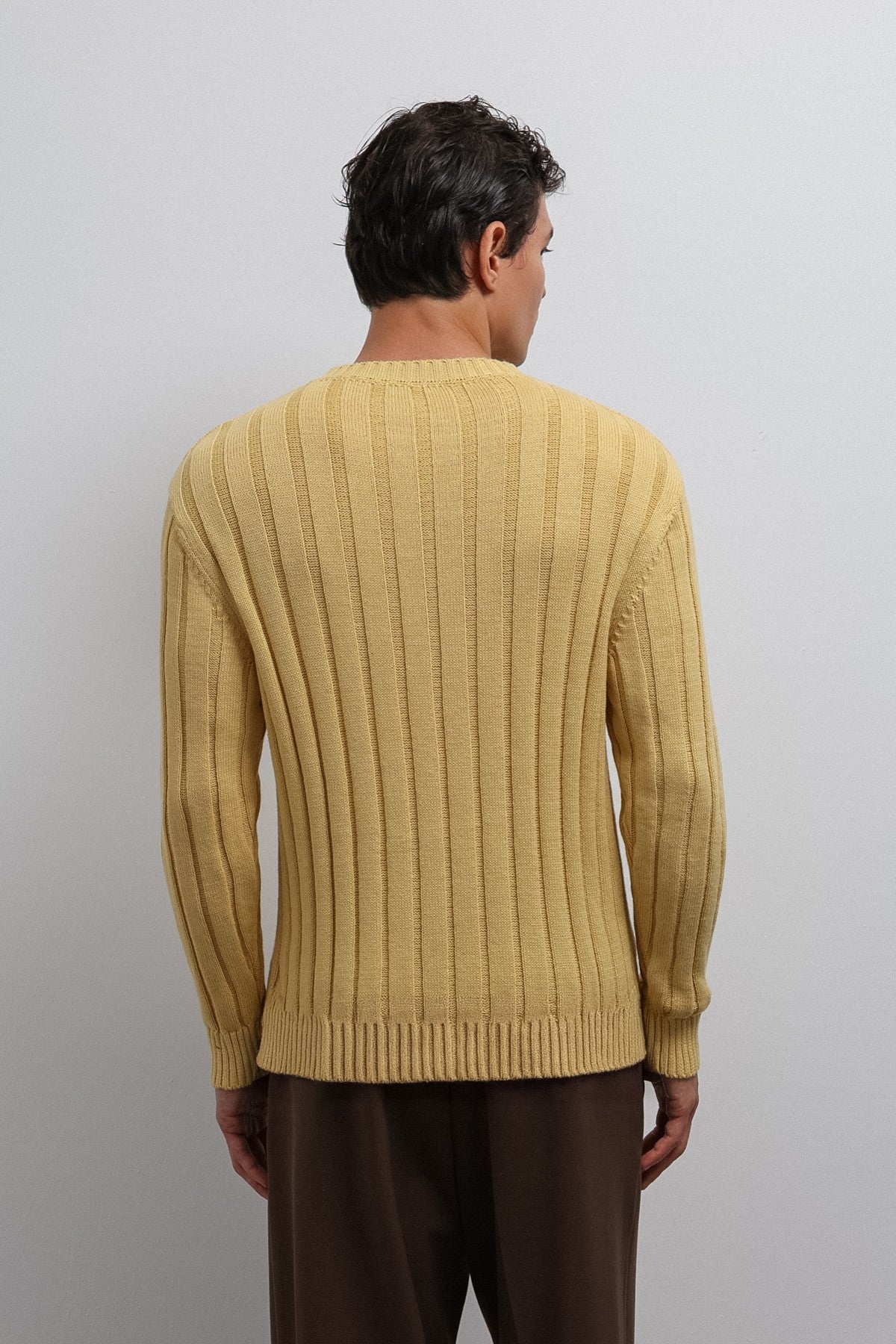 Antioch 100% Cotton Ribbed Men's Sweater