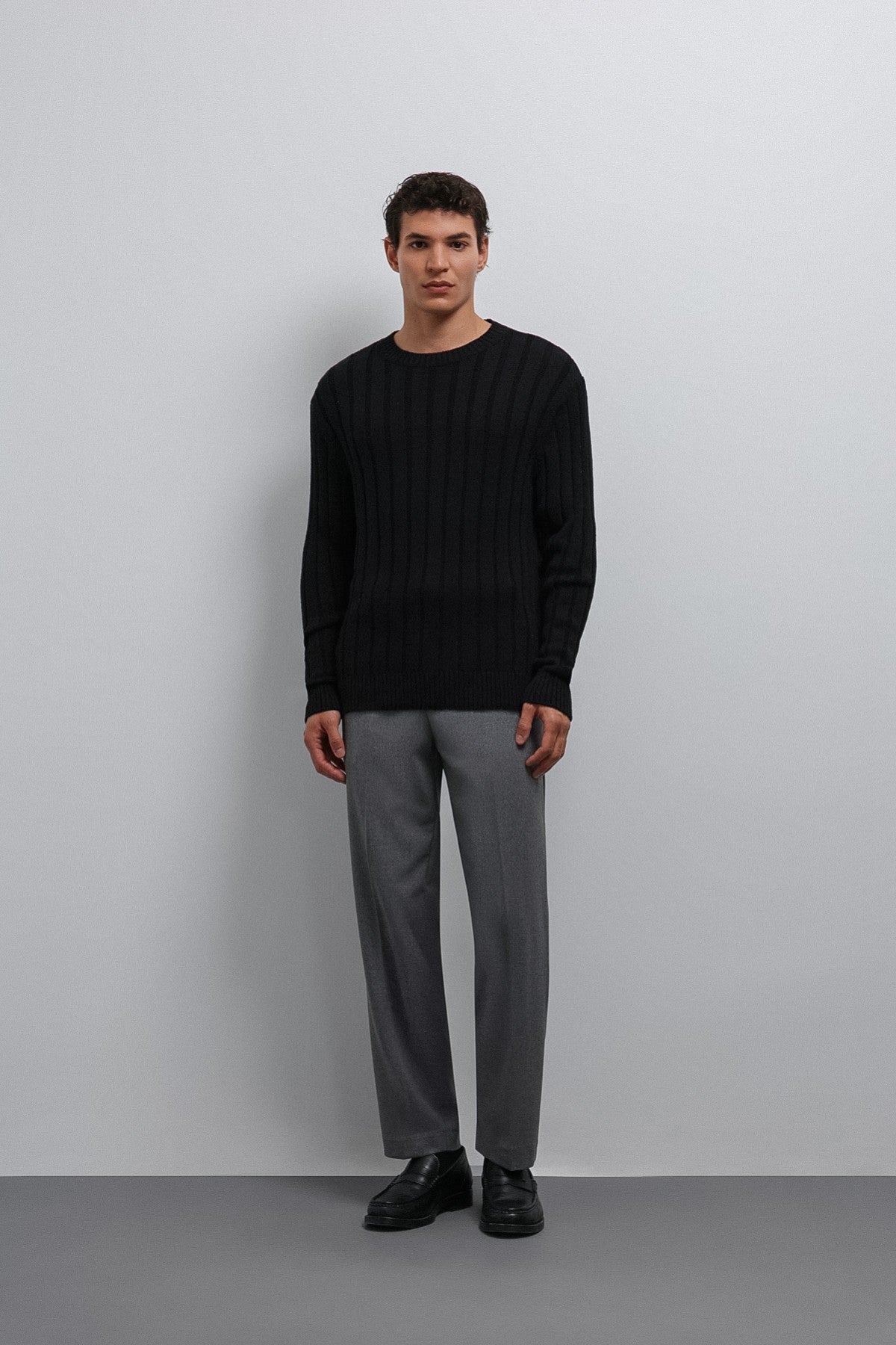 Antioch 100% Cotton Ribbed Men's Sweater