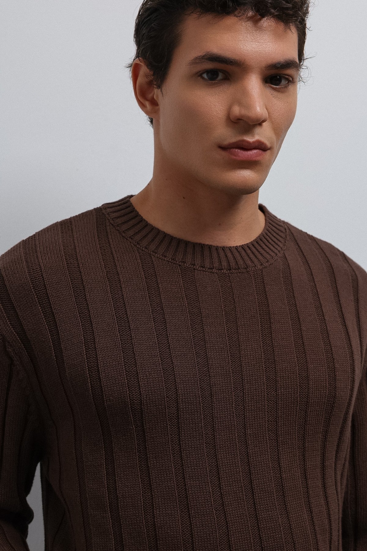 Antioch 100% Cotton Ribbed Men's Sweater