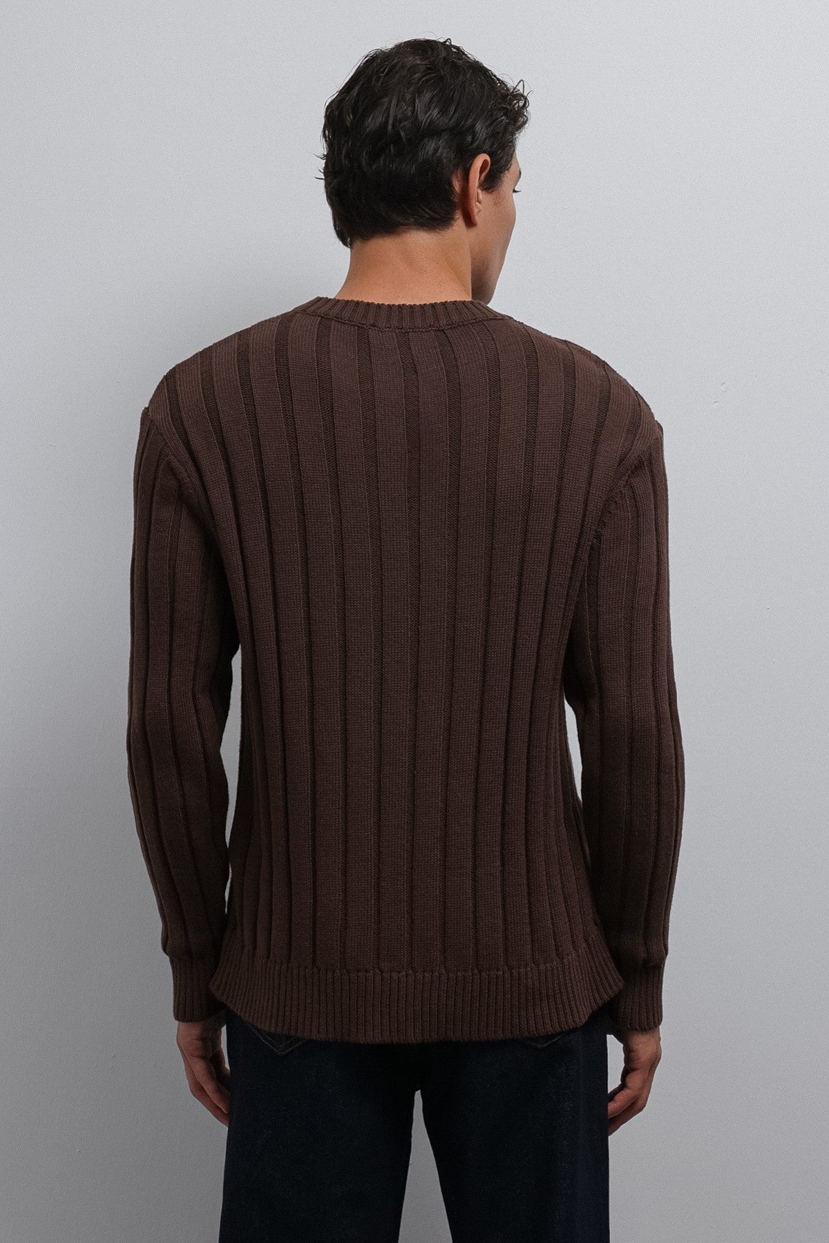 Antioch 100% Cotton Ribbed Men's Sweater