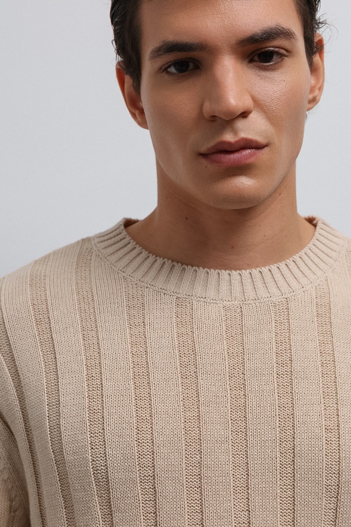 Antioch 100% Cotton Ribbed Men's Sweater
