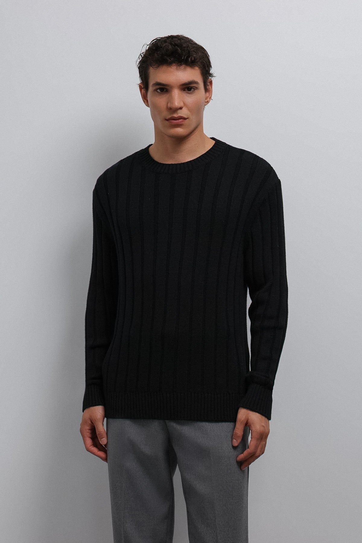 Antioch 100% Cotton Ribbed Men's Sweater