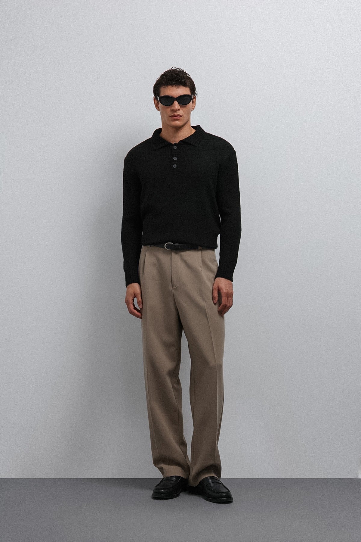 Antioch Button-Down Collar Men's Sweater
