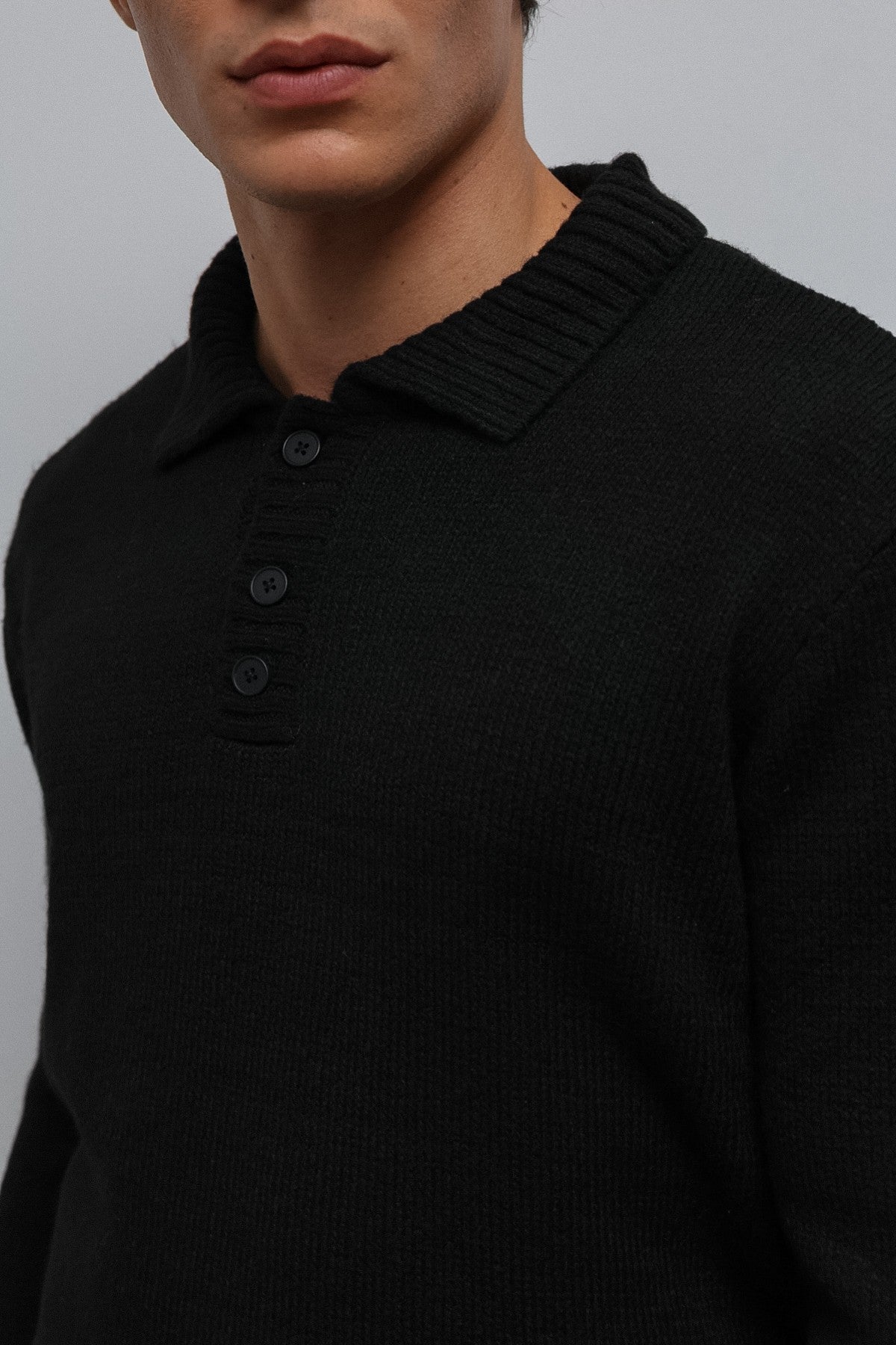 Antioch Button-Down Collar Men's Sweater