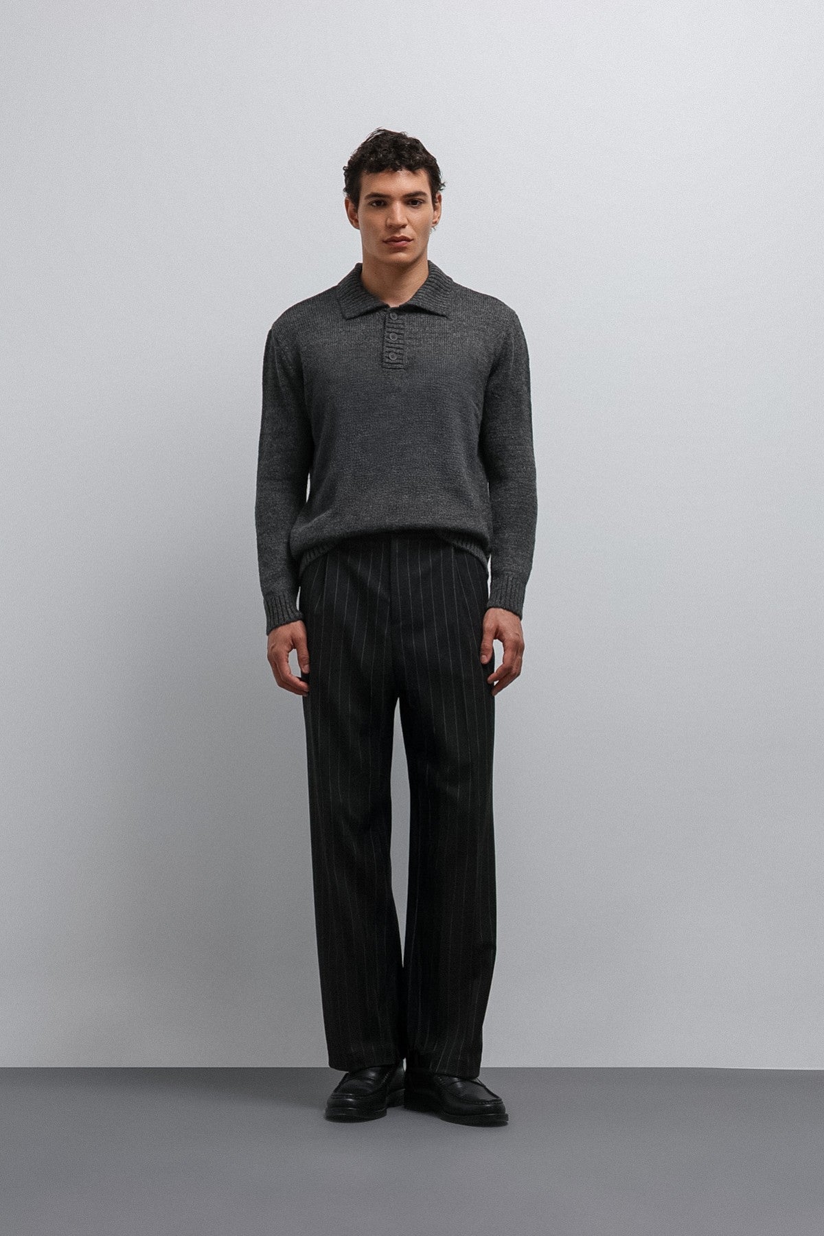 Antioch Button-Down Collar Men's Sweater
