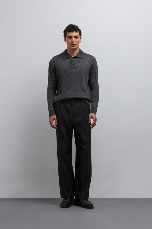 Antioch Button-Down Collar Men's Sweater