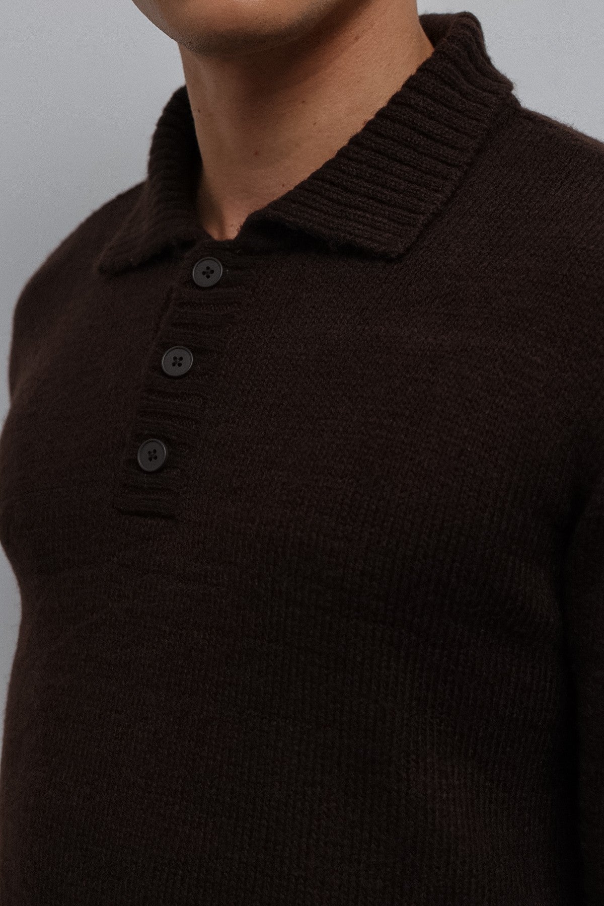 Antioch Button-Down Collar Men's Sweater