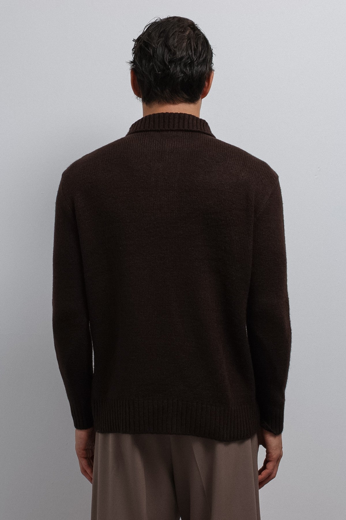 Antioch Button-Down Collar Men's Sweater