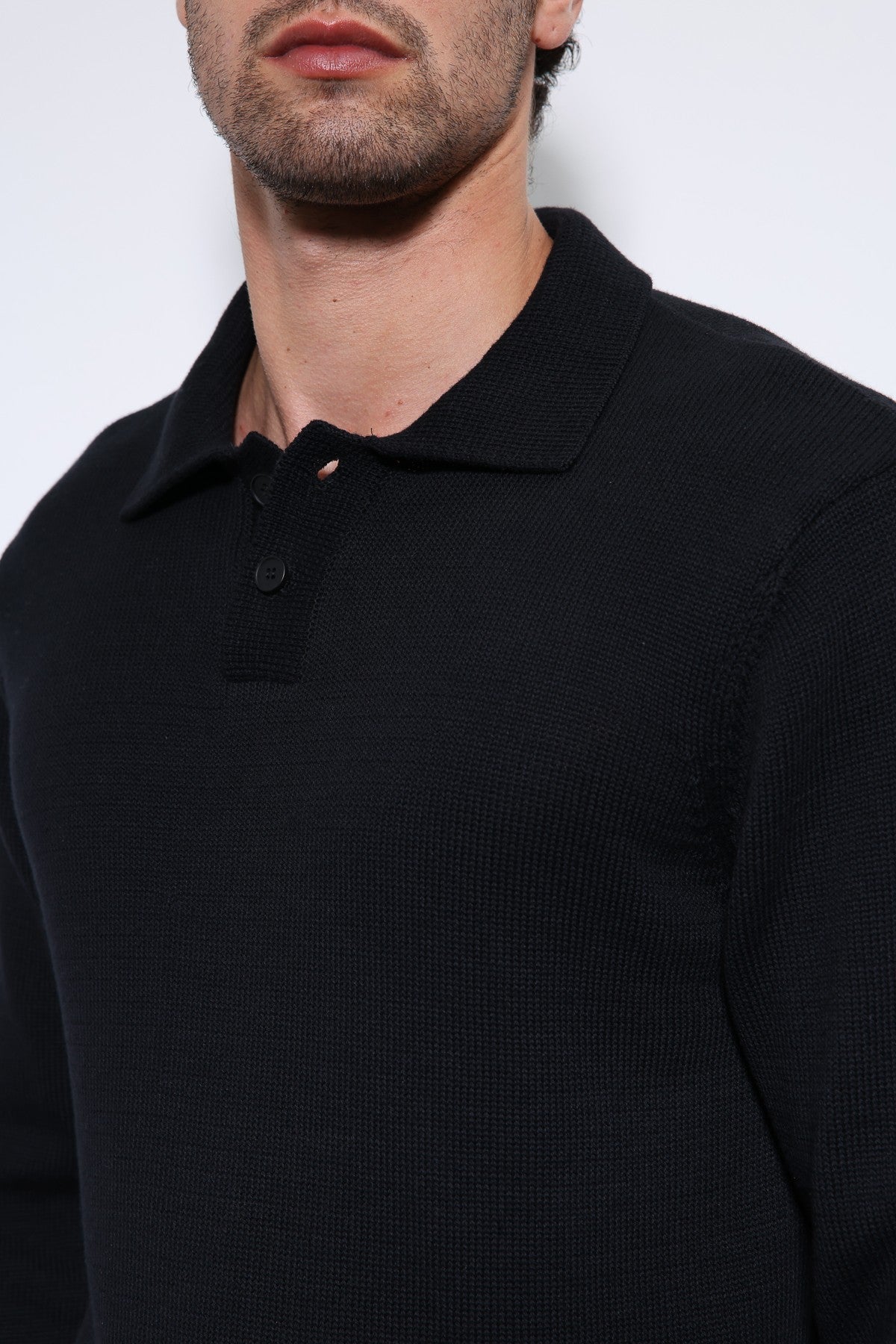 Antioch Polo Neck Basic Men's Sweater
