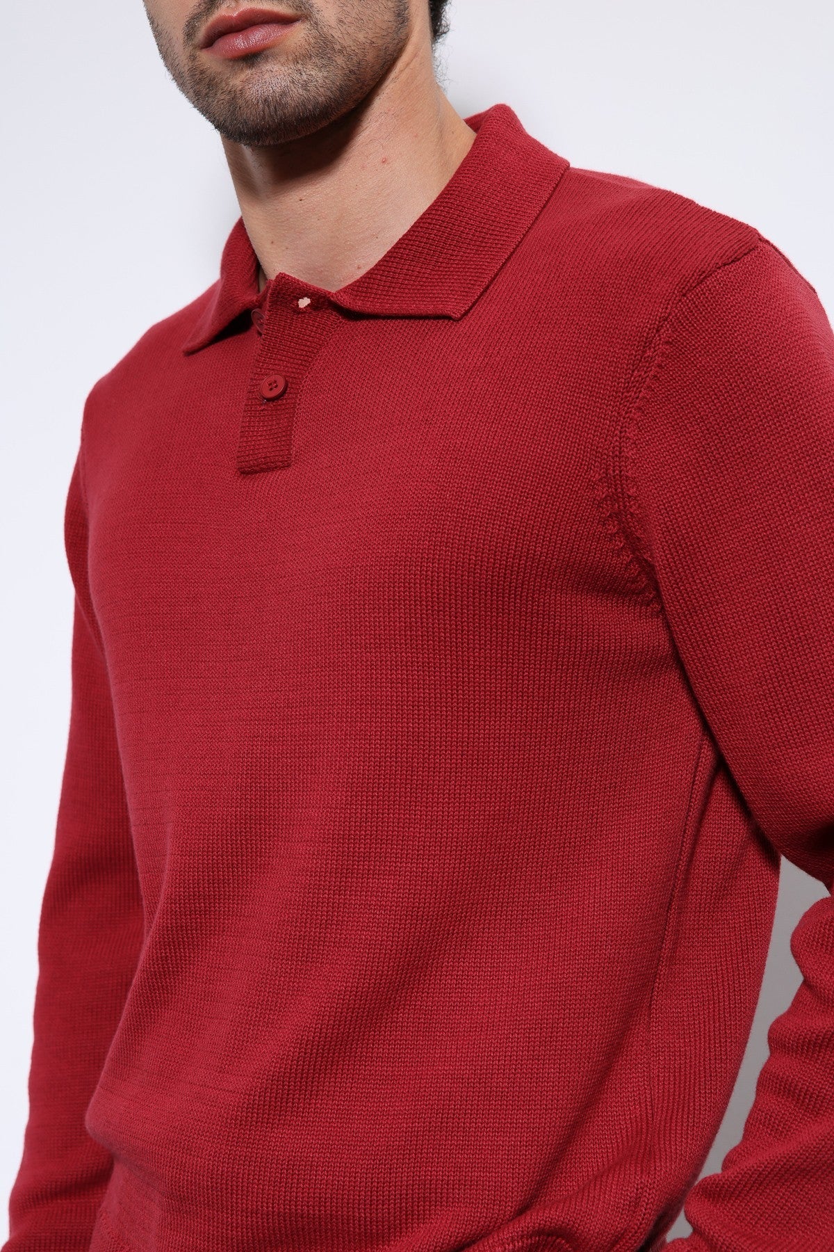 Antioch Polo Neck Basic Men's Sweater