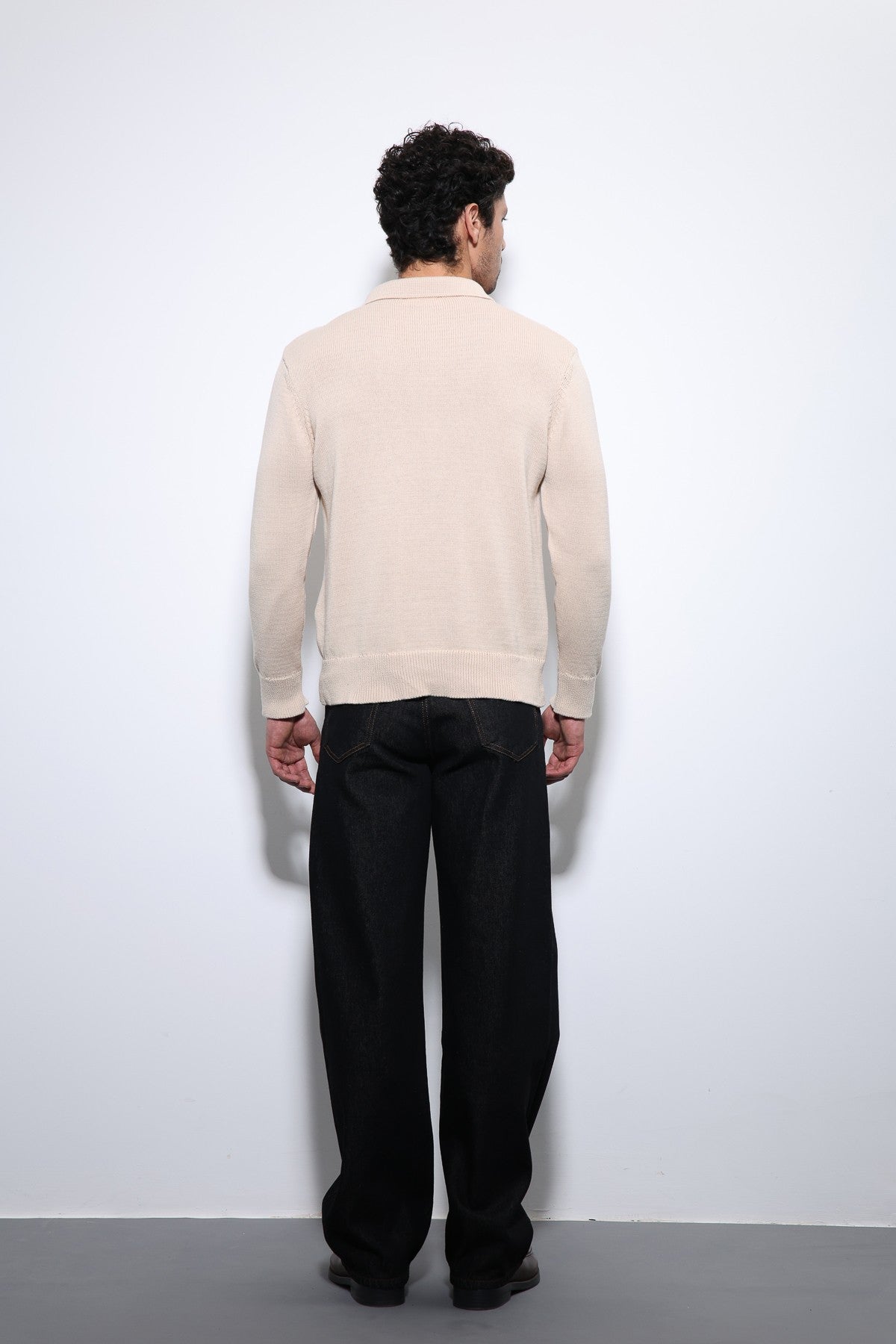 Antioch Polo Neck Basic Men's Sweater