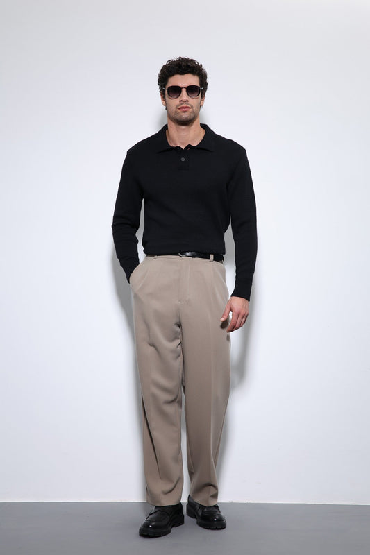 Antioch Polo Neck Basic Men's Sweater