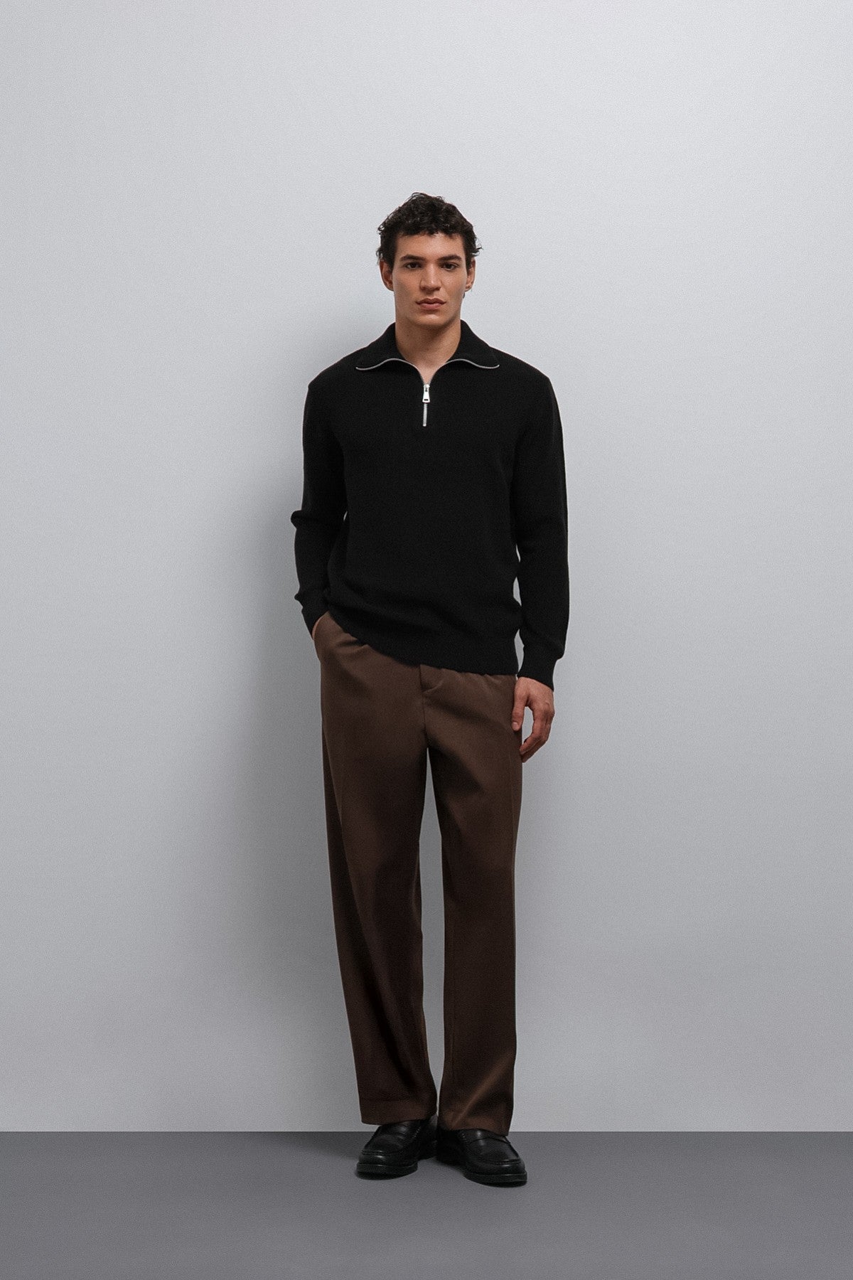 Antioch Zip-Up Knit Men's Sweater