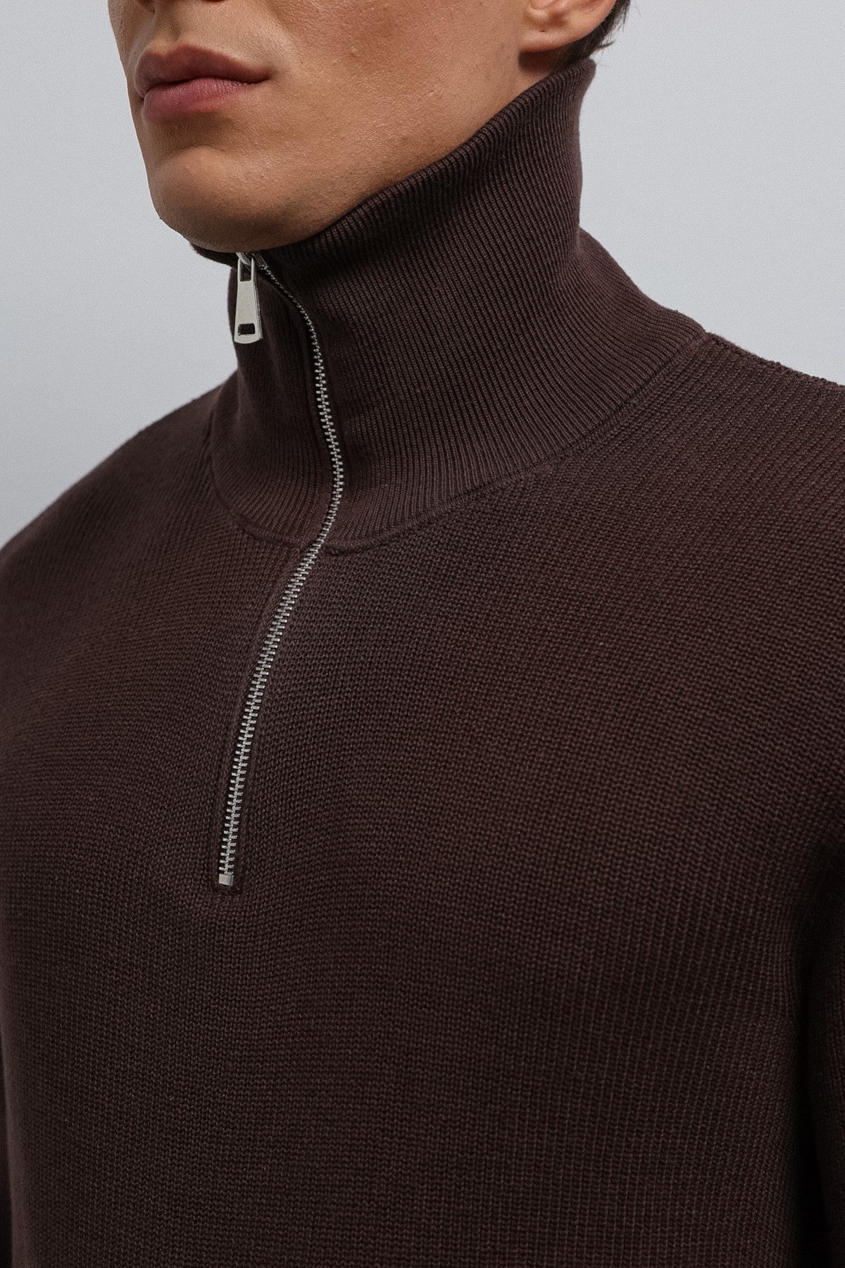 Antioch Zip-Up Knit Men's Sweater