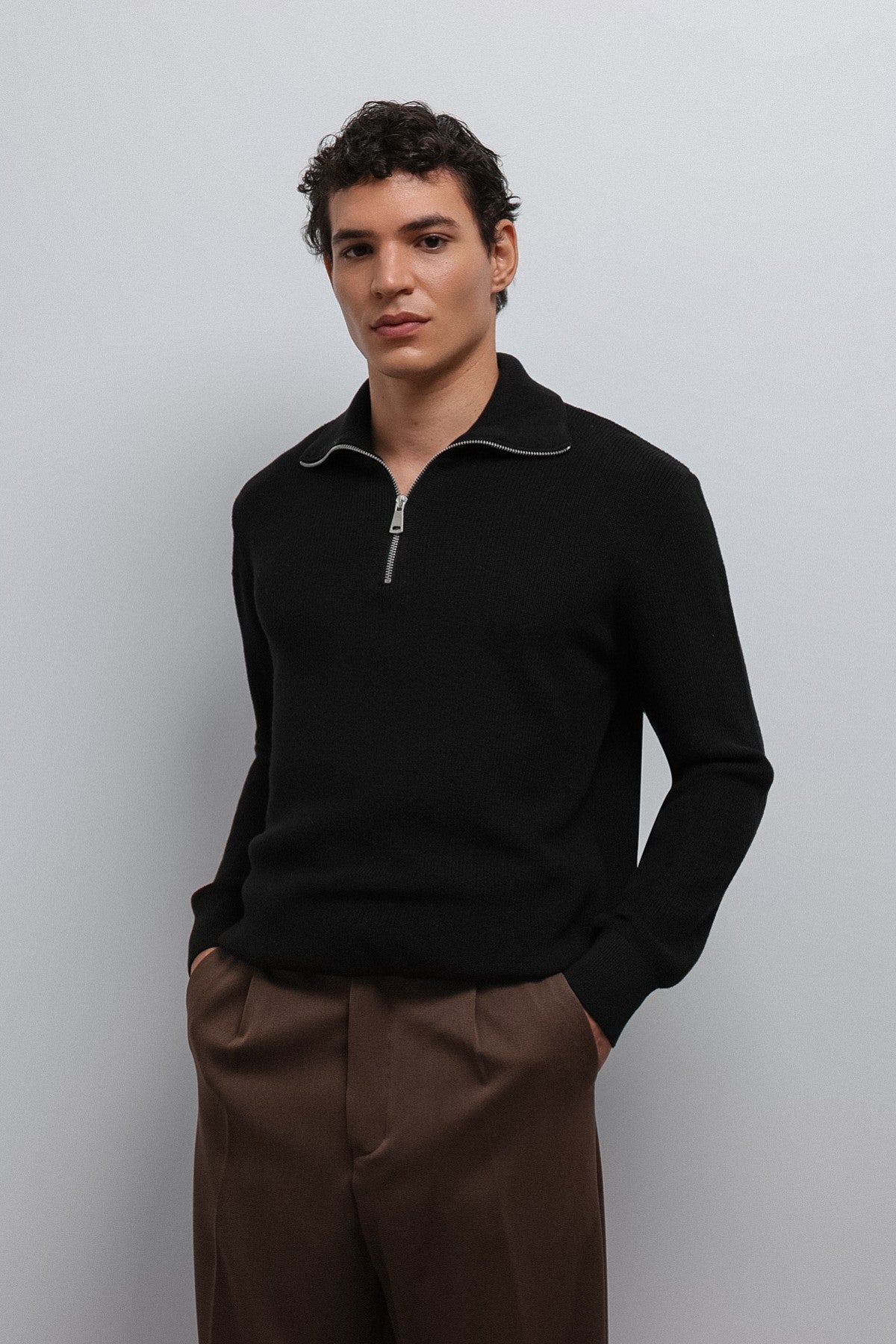 Antioch Zip-Up Knit Men's Sweater