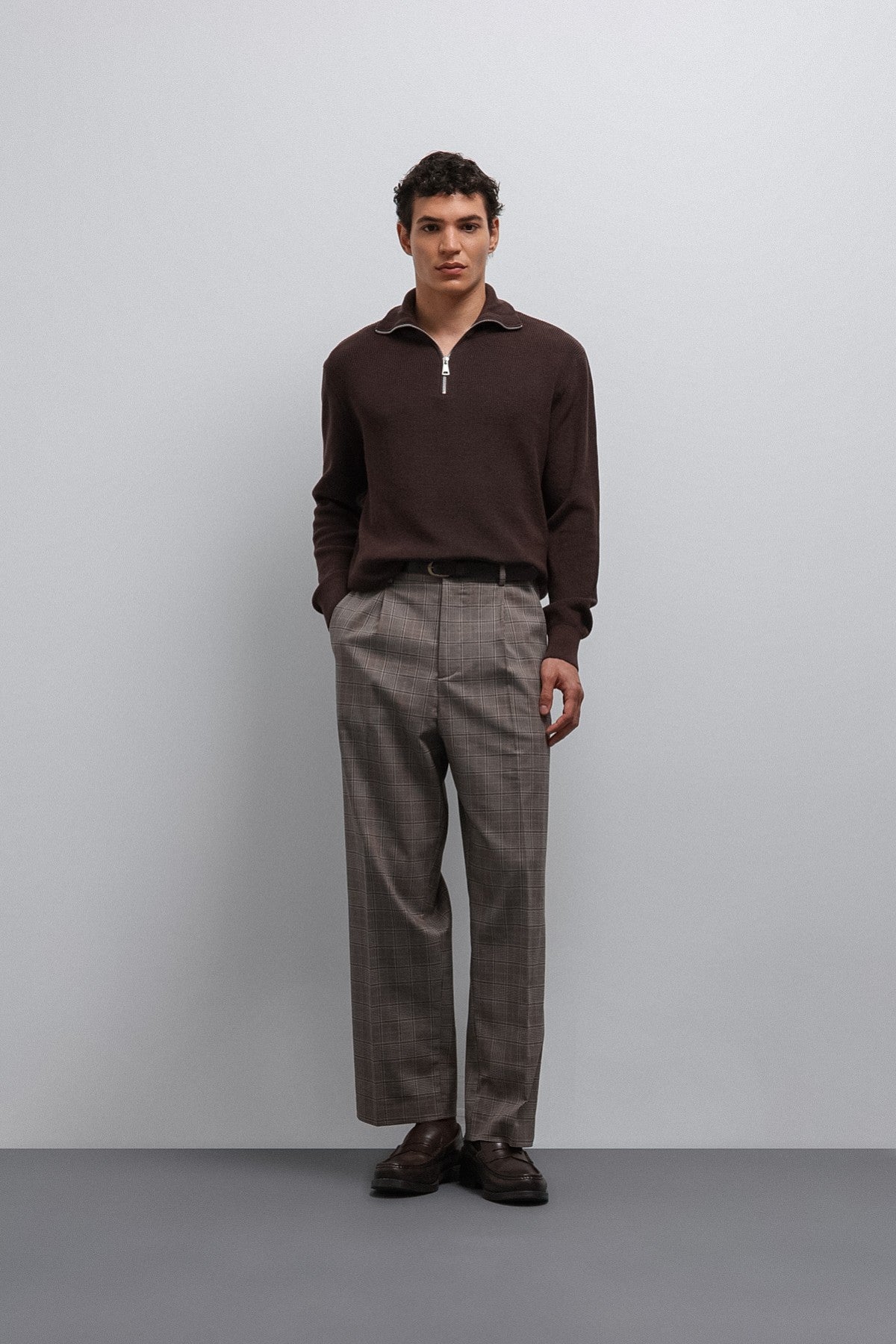 Antioch Zip-Up Knit Men's Sweater