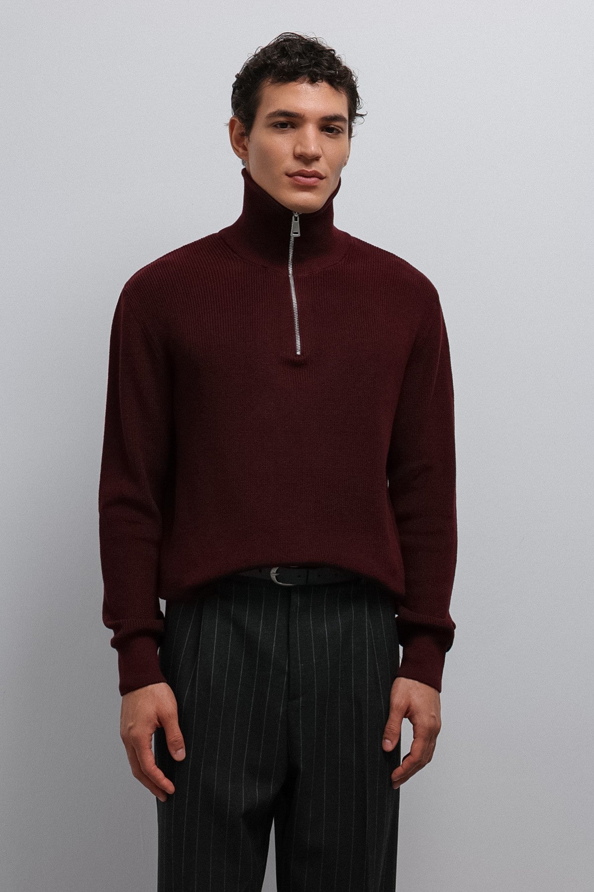 Antioch Zip-Up Knit Men's Sweater