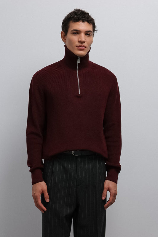 Antioch Zip-Up Knit Men's Sweater