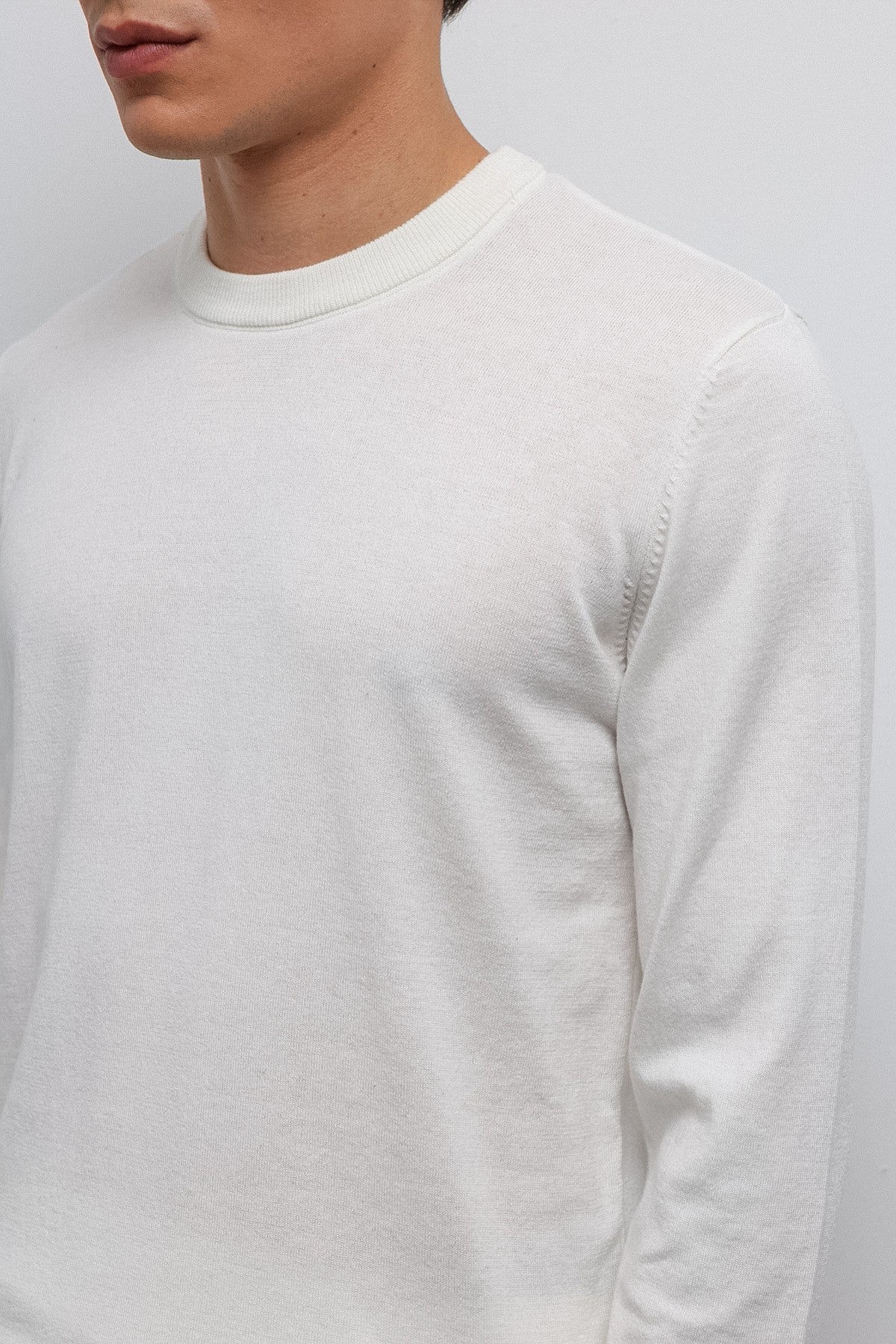 Antioch Soft-Textured Basic Men's Sweater