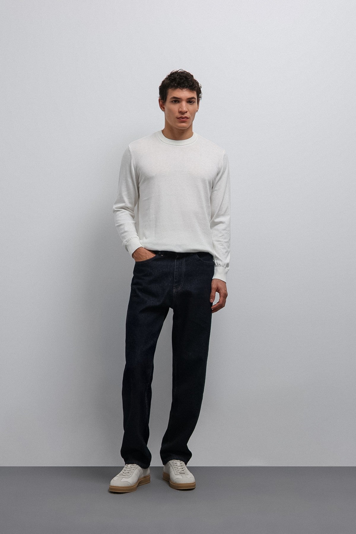 Antioch Soft-Textured Basic Men's Sweater