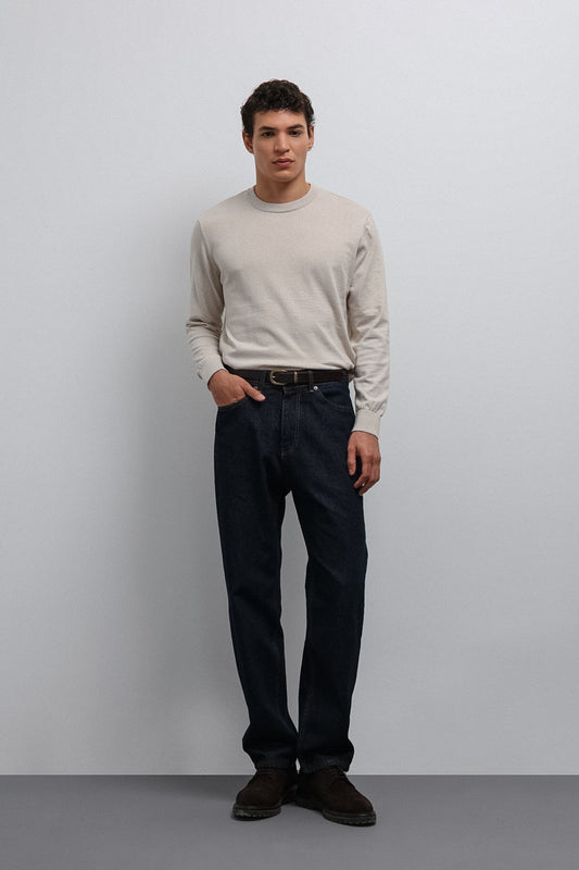 Antioch Soft-Textured Basic Men's Sweater