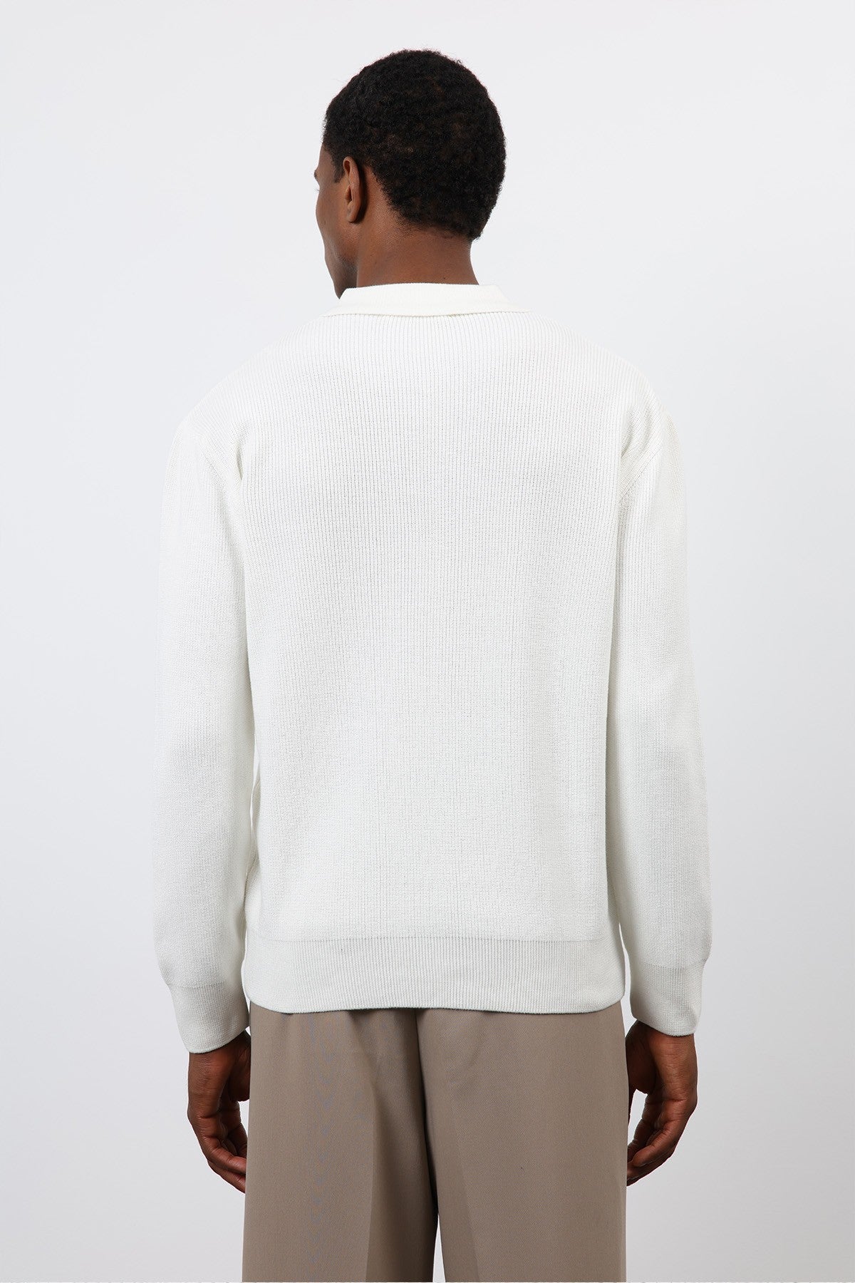 Antioch Men's Zipper-Front Knit Sweater