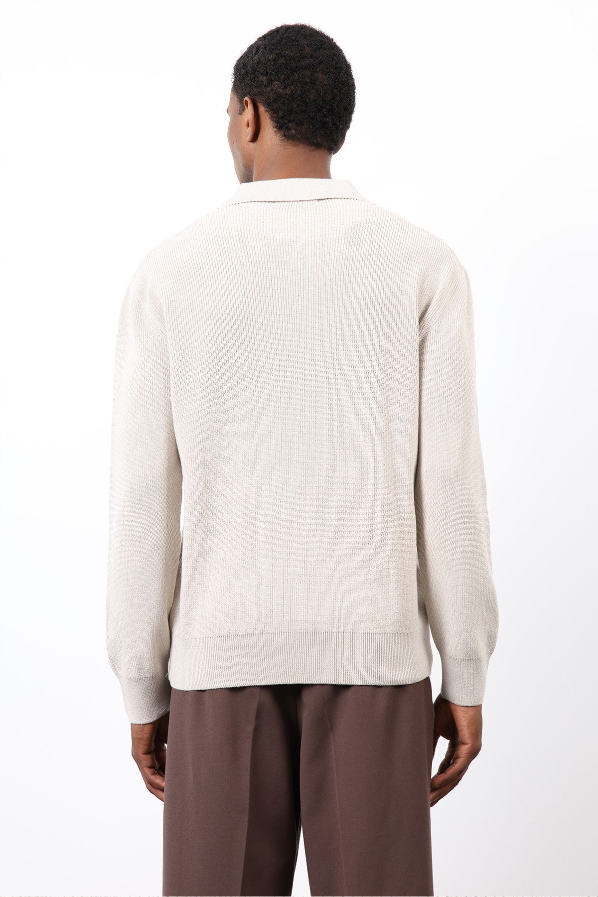 Antioch Men's Zipper-Front Knit Sweater