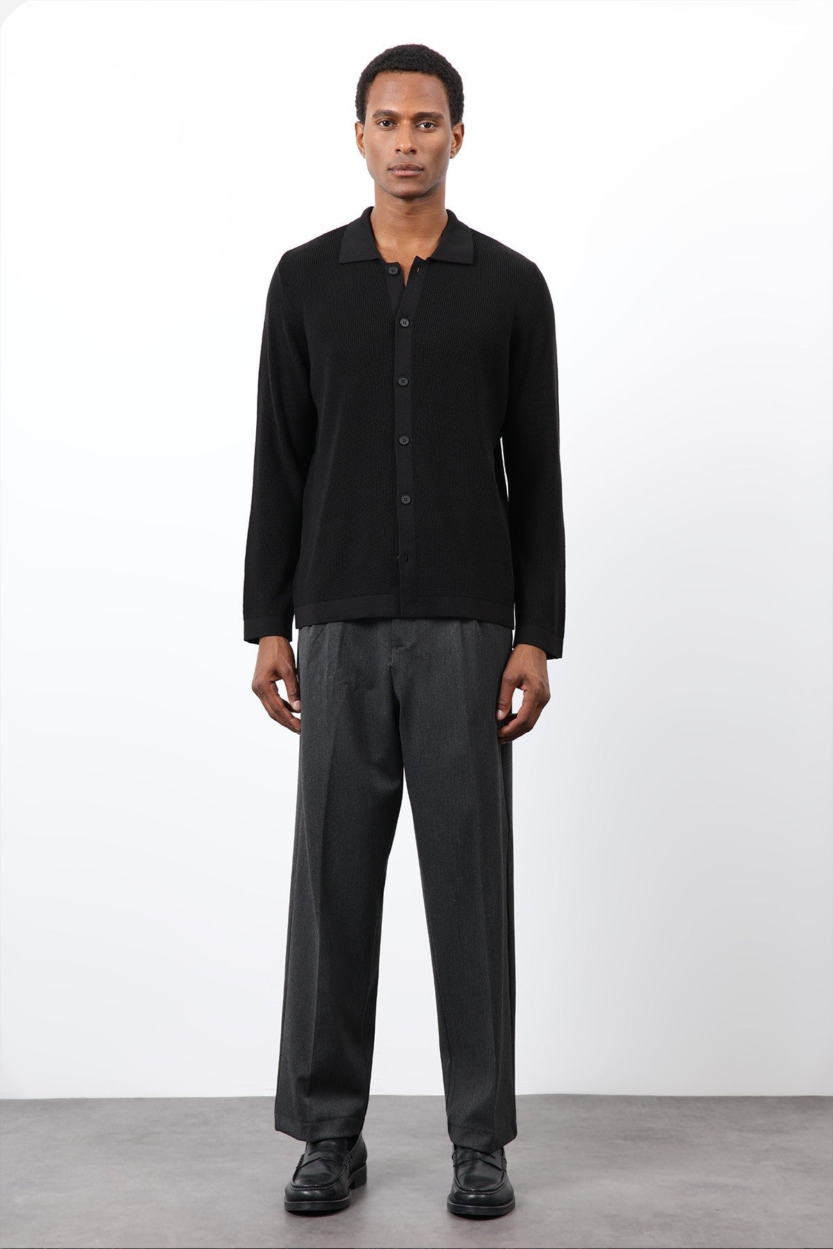 Antioch Fine-Knit Men's Cardigan