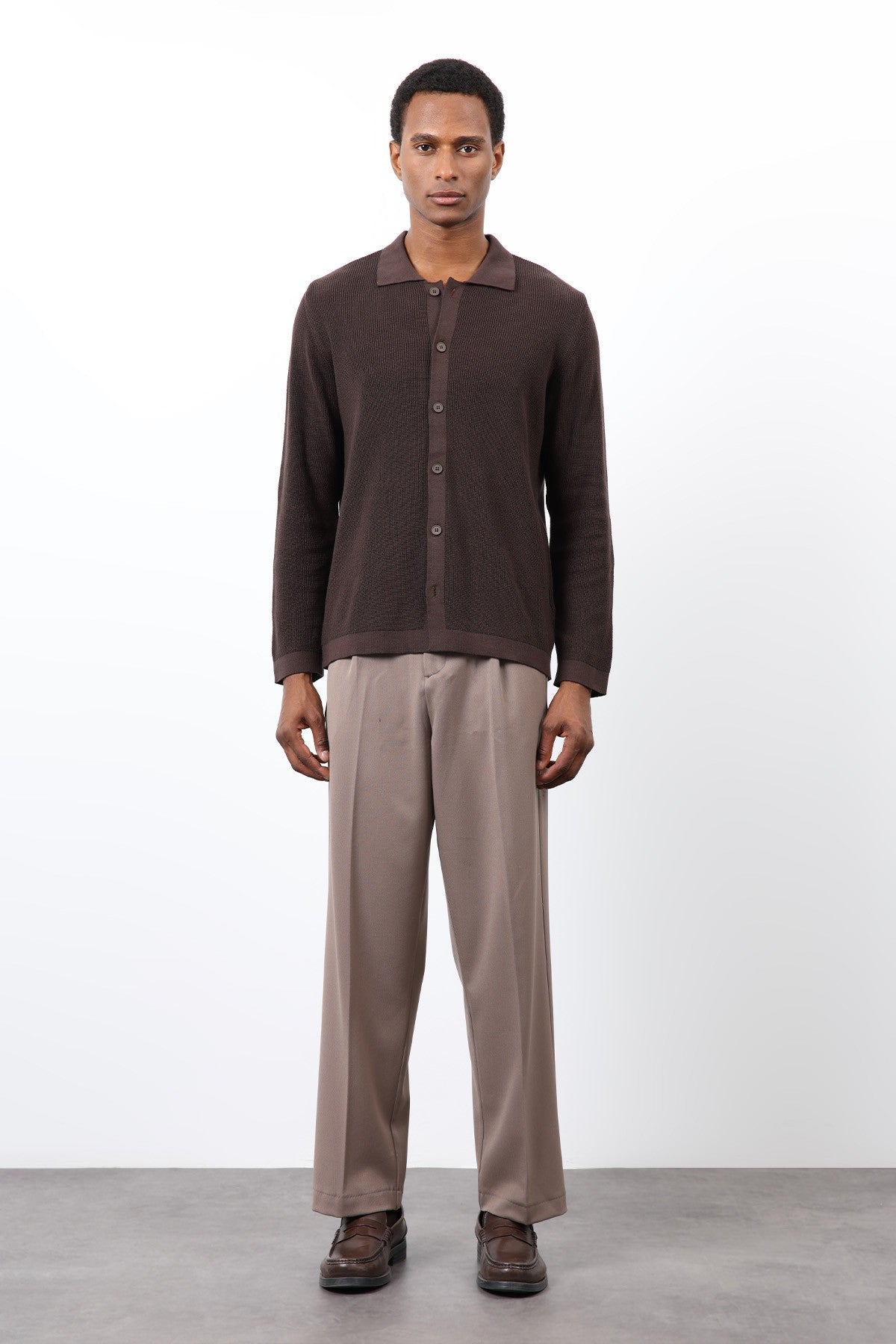 Antioch Fine-Knit Men's Cardigan