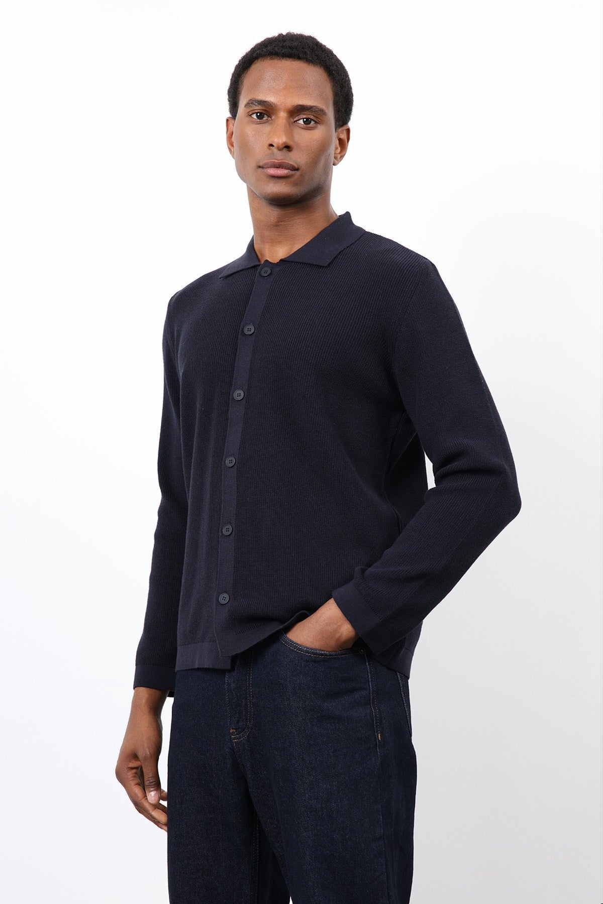 Antioch Fine-Knit Men's Cardigan