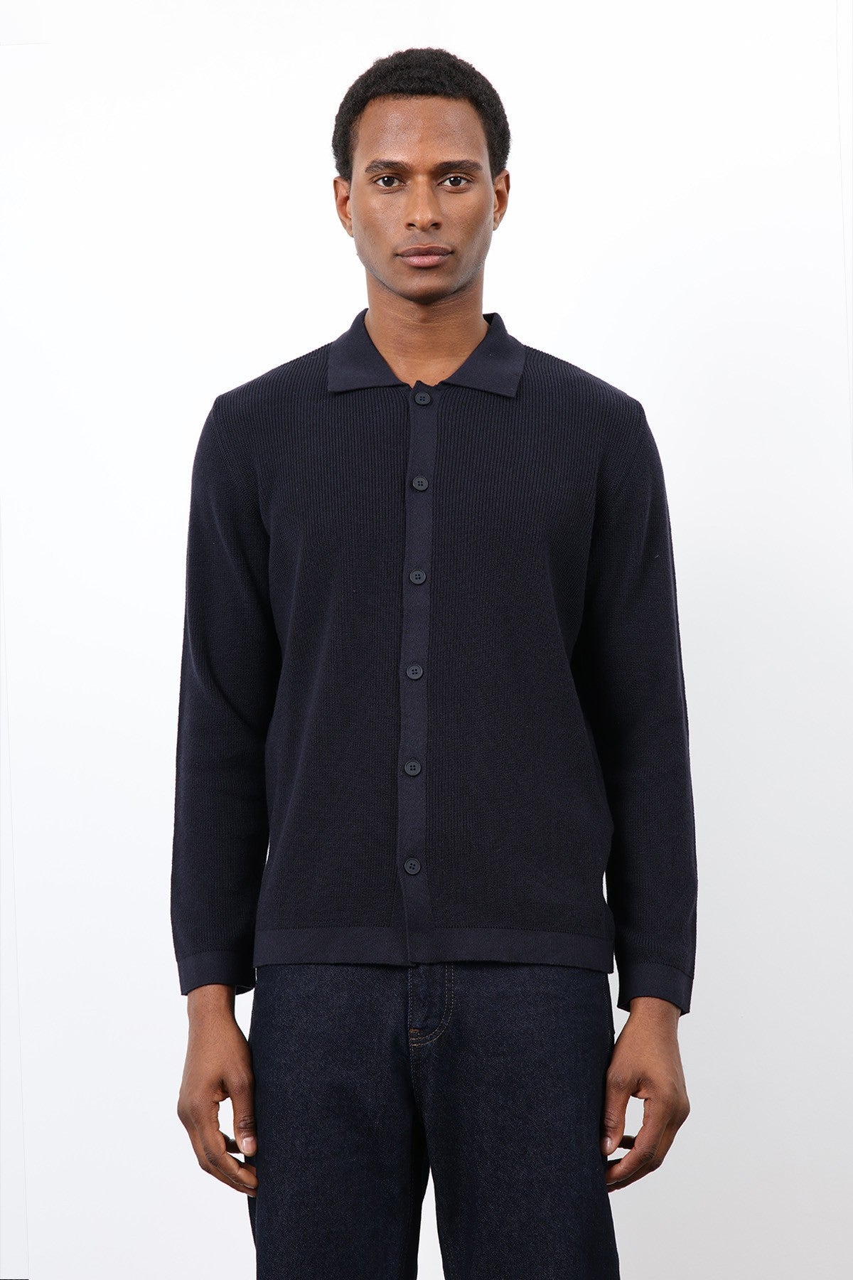 Antioch Fine-Knit Men's Cardigan