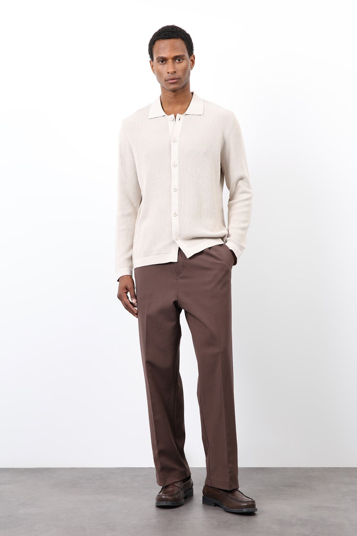 Antioch Fine-Knit Men's Cardigan