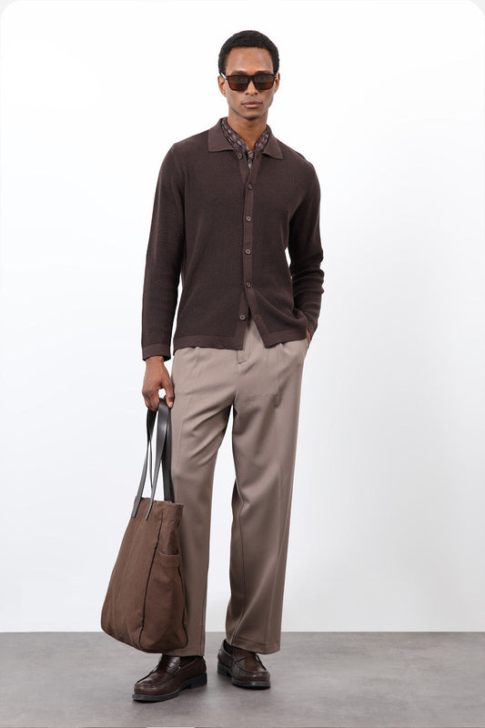 Antioch Fine-Knit Men's Cardigan
