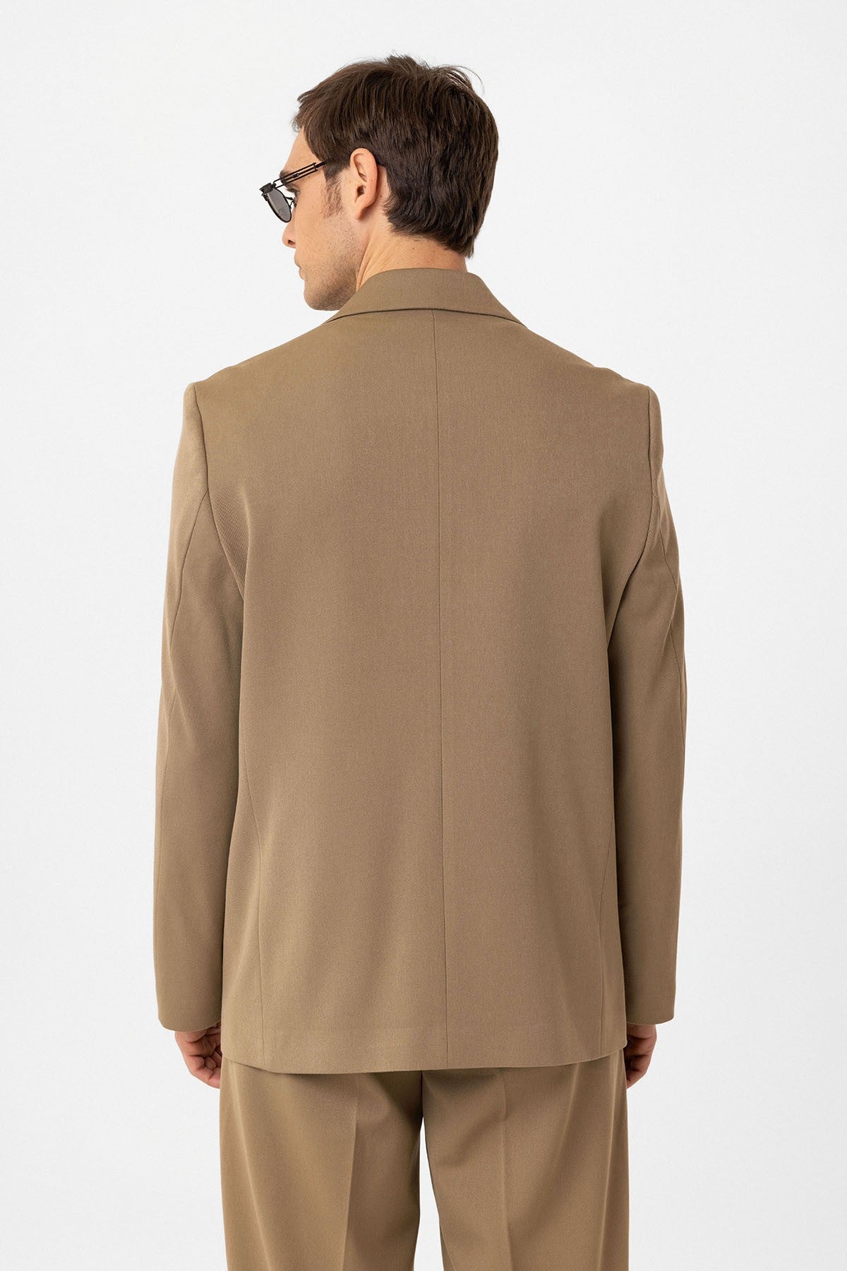 Antioch Relax Fit Double-Breasted Men's Blazer