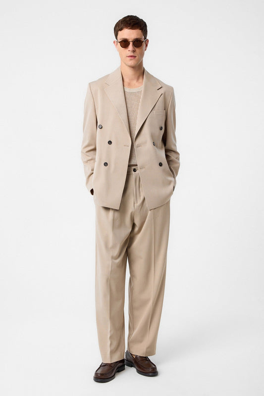 Antioch Relax Fit Double-Breasted Men's Blazer