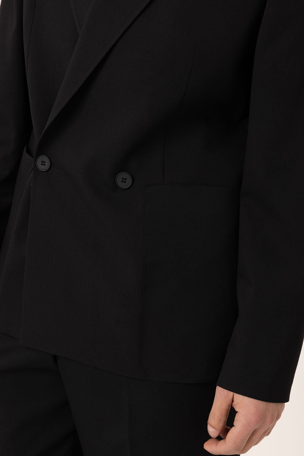 Antioch Relax Fit Double-Breasted Men's Technical Blazer Jacket