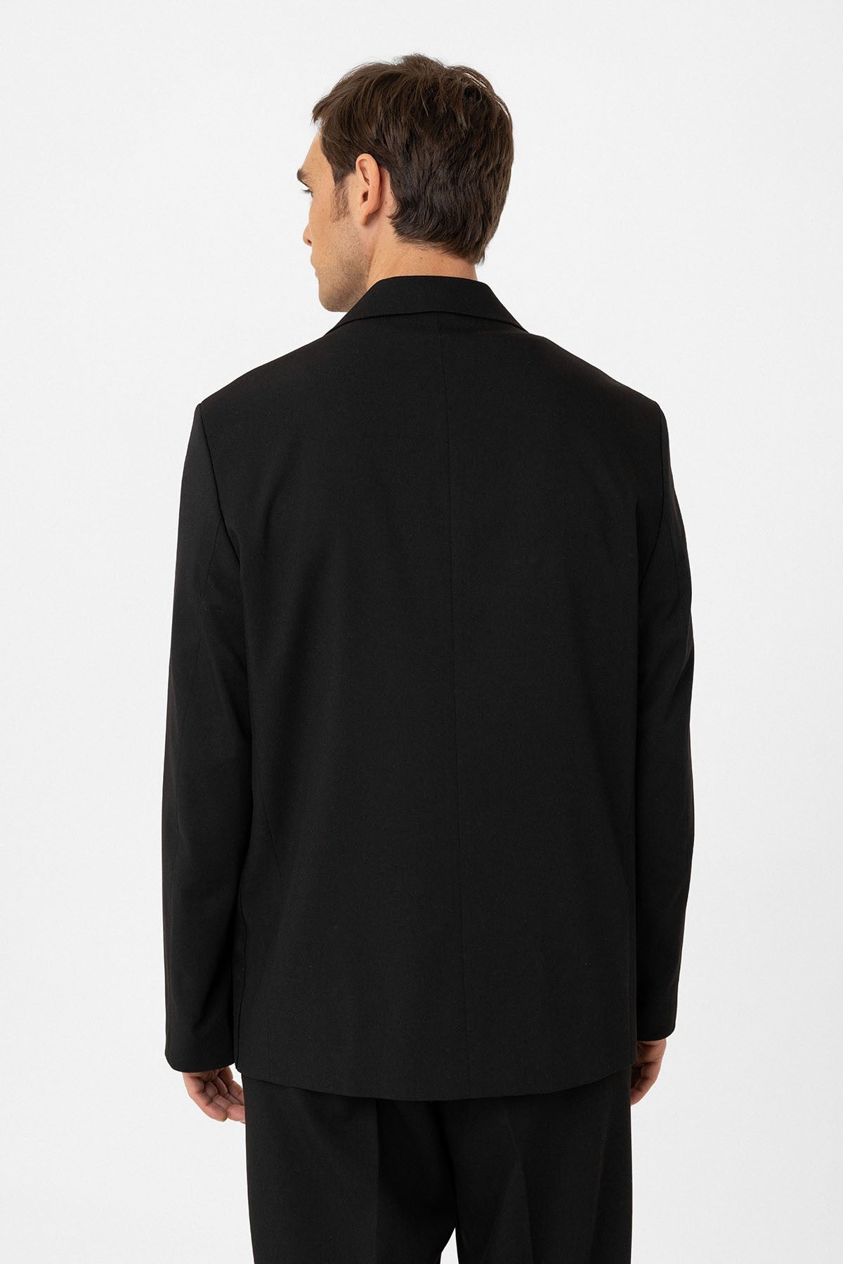Antioch Relax Fit Double-Breasted Men's Technical Blazer Jacket