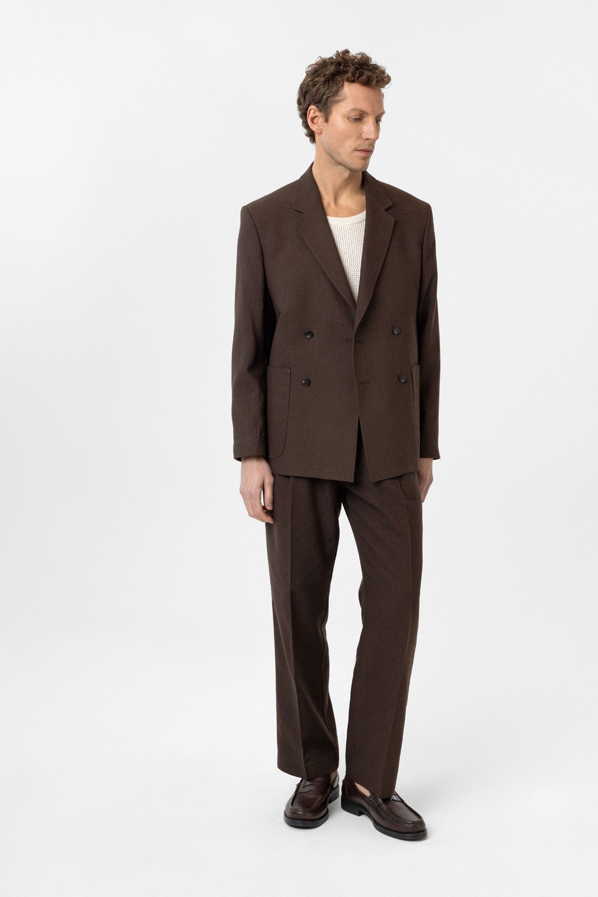 Antioch Relax Fit Men's Linen-Blend Blazer