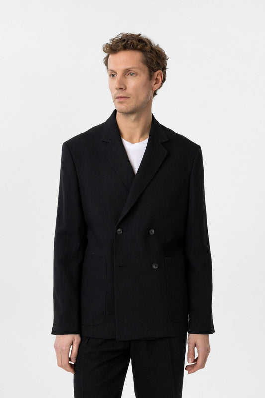 Antioch Relax Fit Men's Linen-Blend Blazer