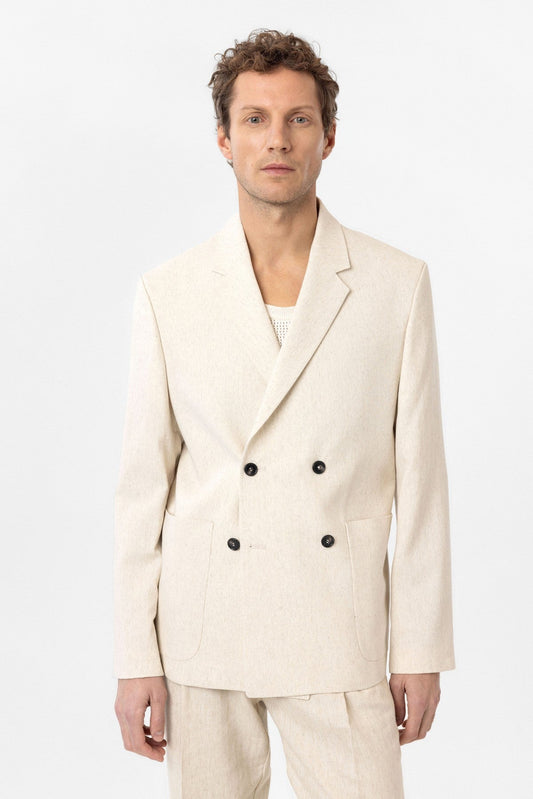 Antioch Relax Fit Men's Linen-Blend Blazer