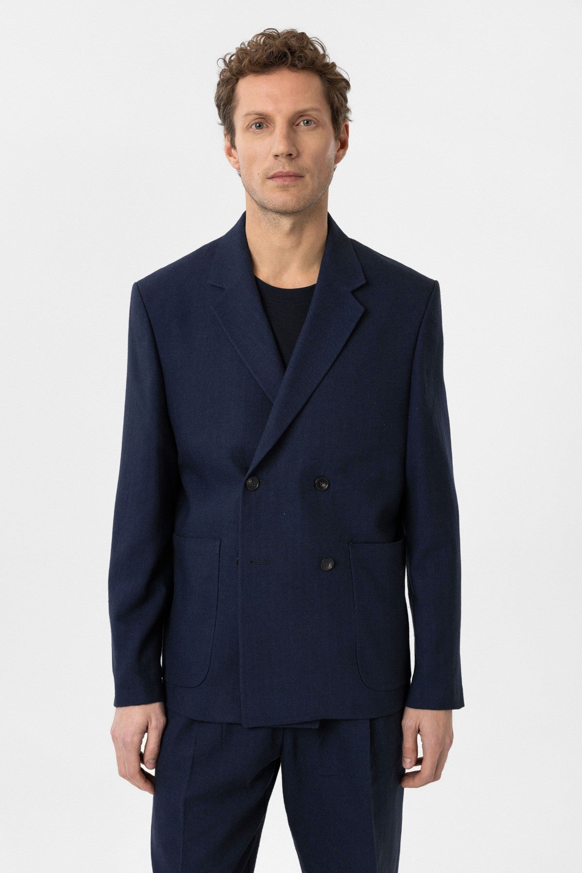 Antioch Relax Fit Men's Linen-Blend Blazer